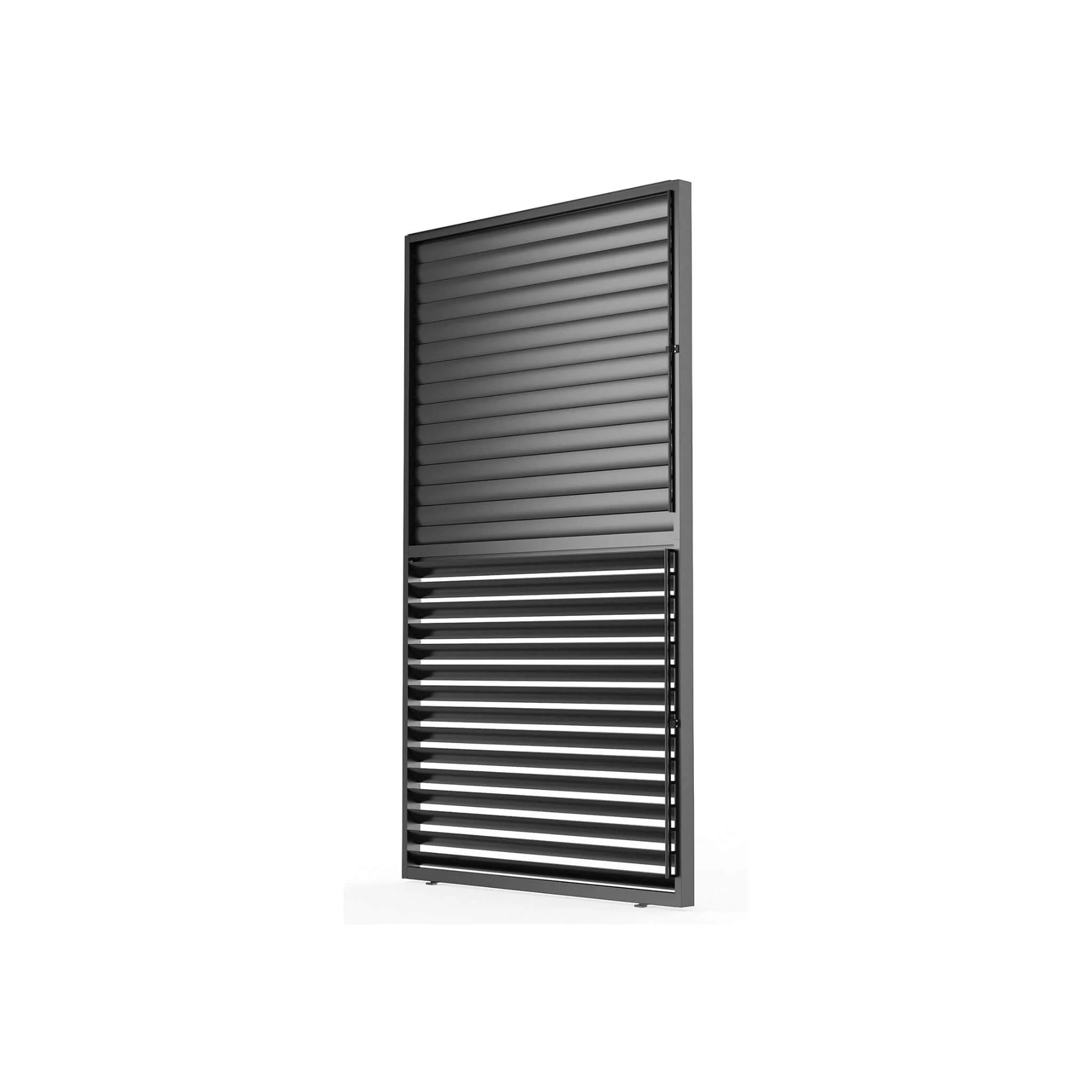 [04X07FT] Alora Premium Adjustable Aluminum Louvered Pergola With Side Wall Panel (SAK25458) - Image 5