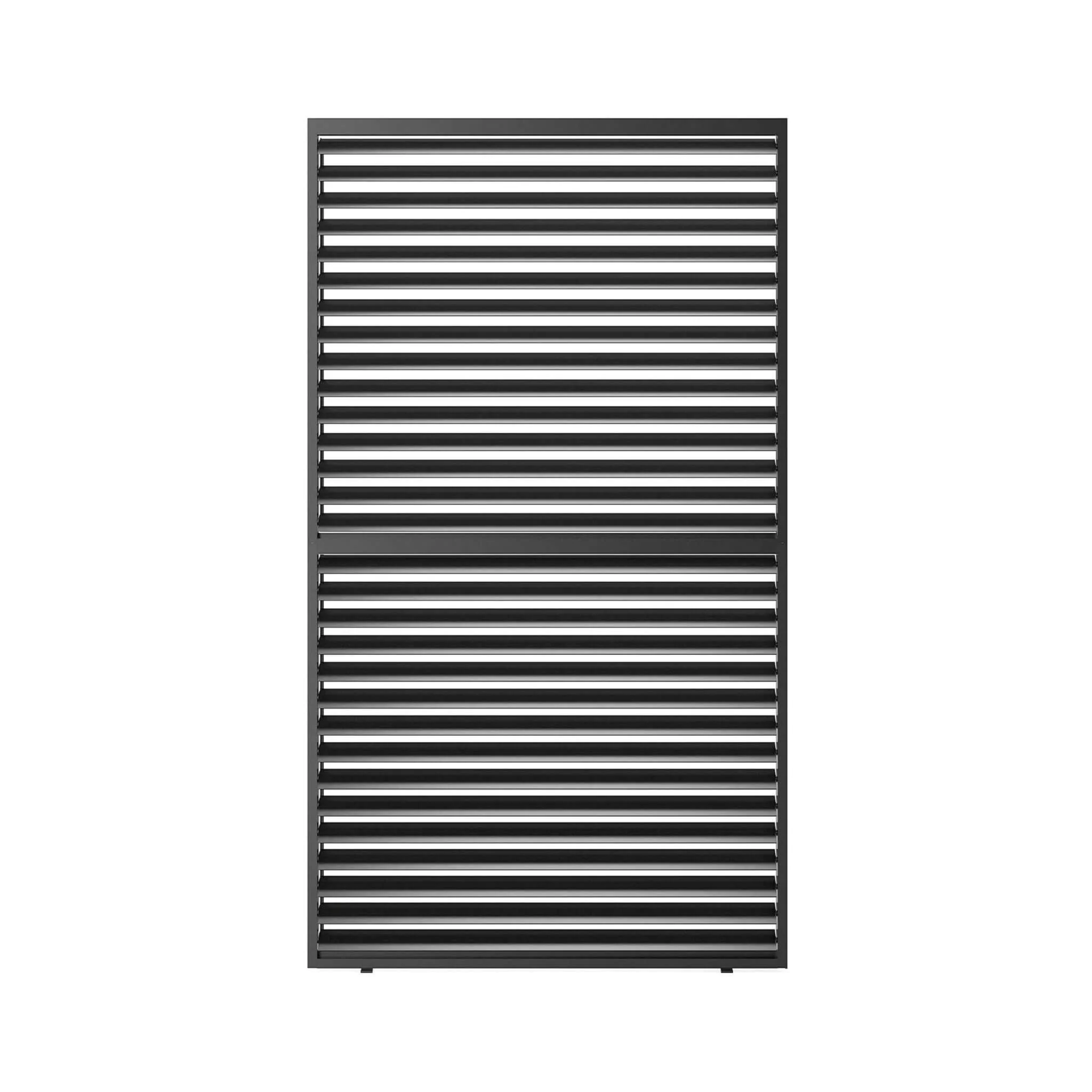 [04X07FT] Alora Premium Adjustable Aluminum Louvered Pergola With Side Wall Panel (SAK25458) - Image 6