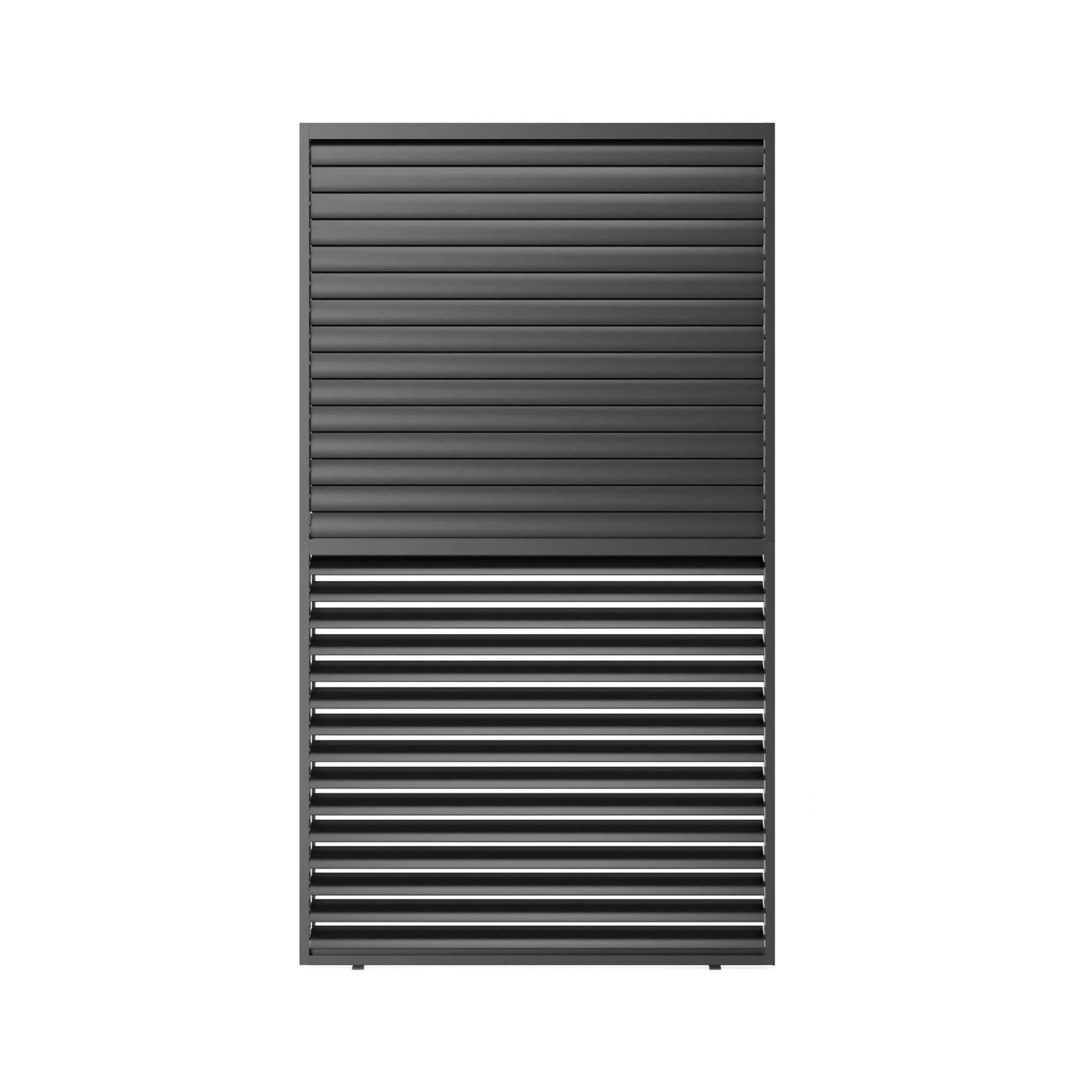 [04X07FT] Alora Premium Adjustable Aluminum Louvered Pergola With Side Wall Panel (SAK25458) - Image 8