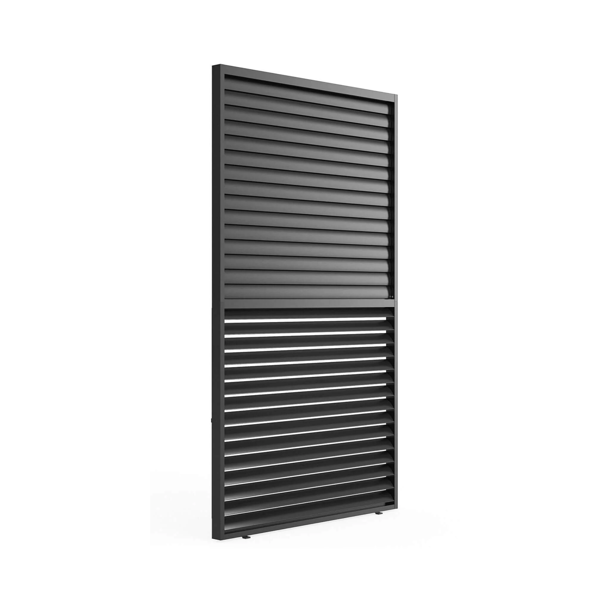 [04X07FT] Alora Premium Adjustable Aluminum Louvered Pergola With Side Wall Panel (SAK25458) - Image 9