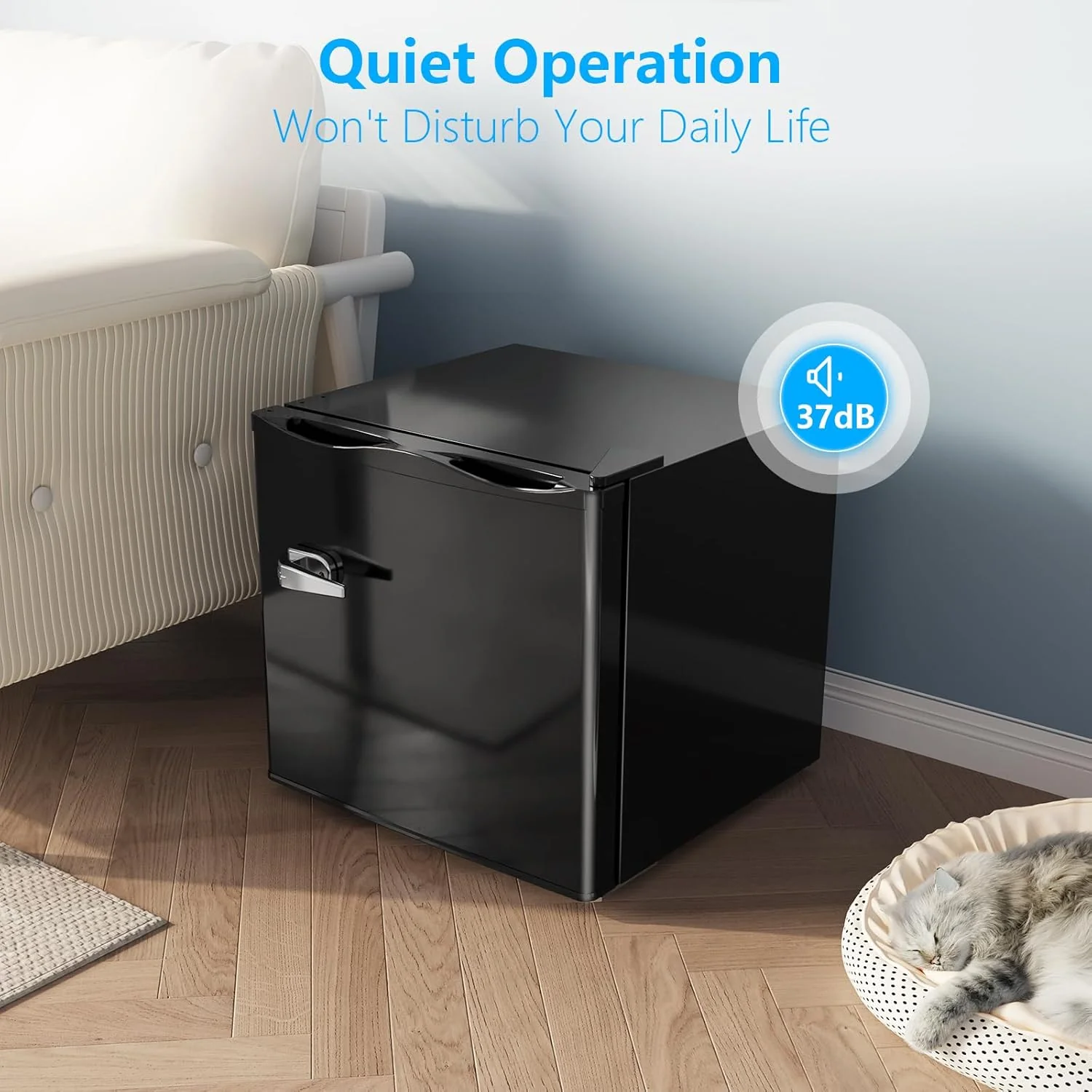1.2 Cu.Ft Compact Mini Freezer - Image 7