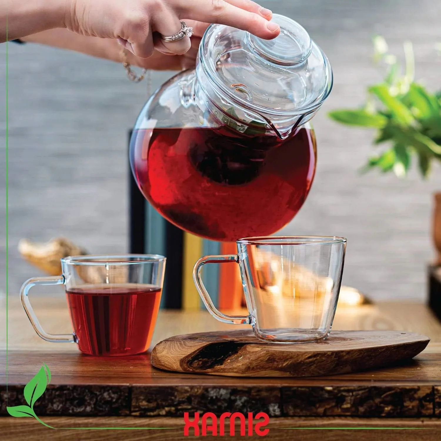 1.5 Quart Glass Teapot Tea Kettle for Stove Top - Image 2
