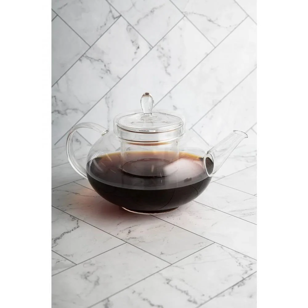 1,500 ml / 50 oz Borosilicate Glass Teapot with Removable Infuser - Image 2