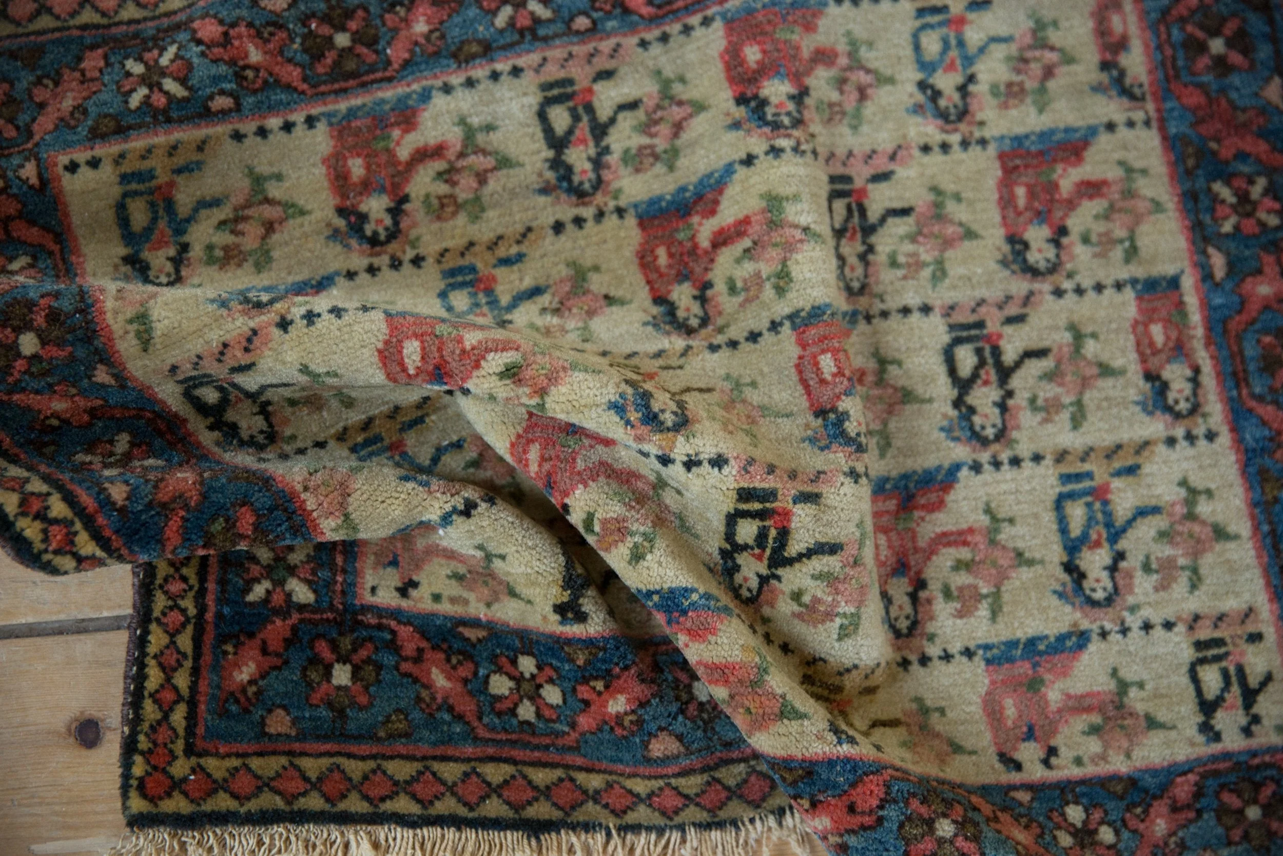 1.5x2.5 Vintage Bagface Northwest Persian Rug Mat - Image 7