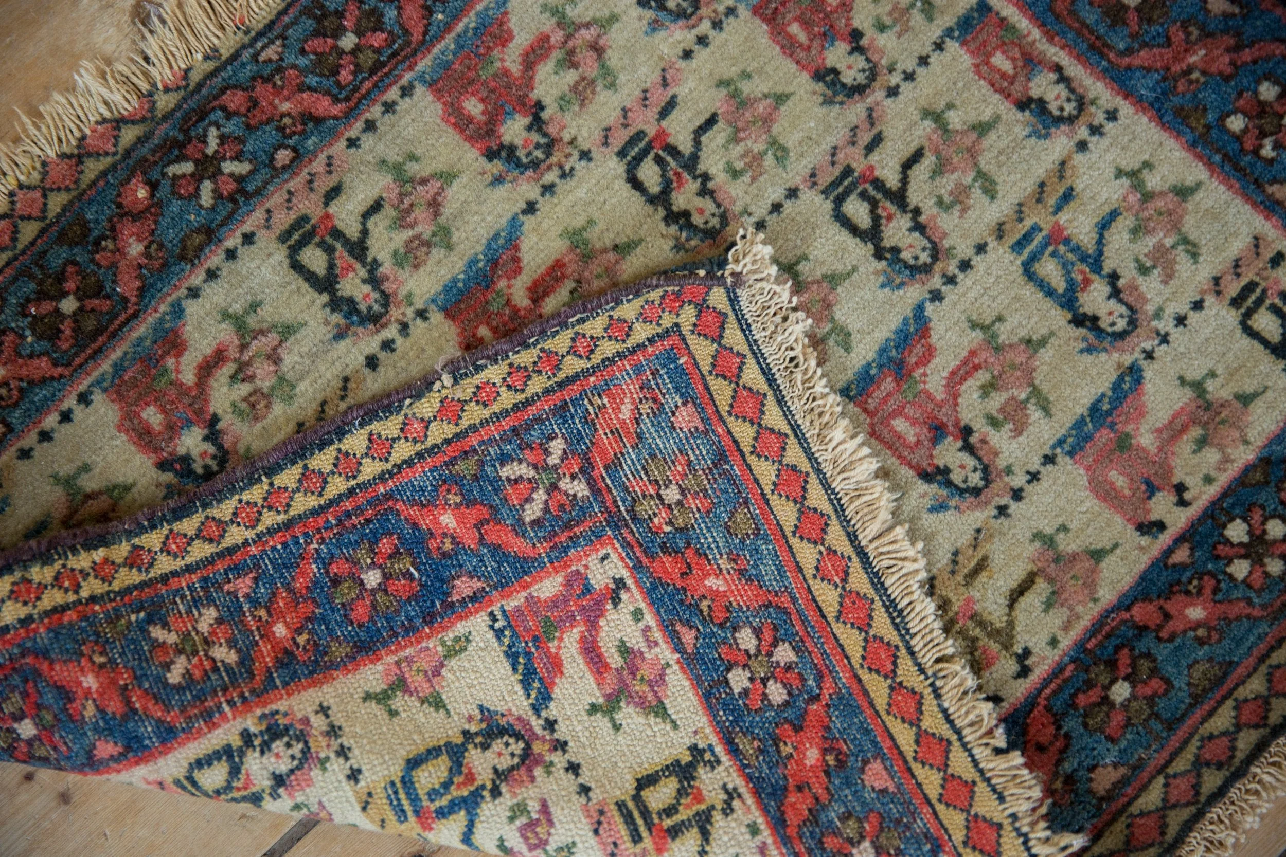 1.5x2.5 Vintage Bagface Northwest Persian Rug Mat - Image 8