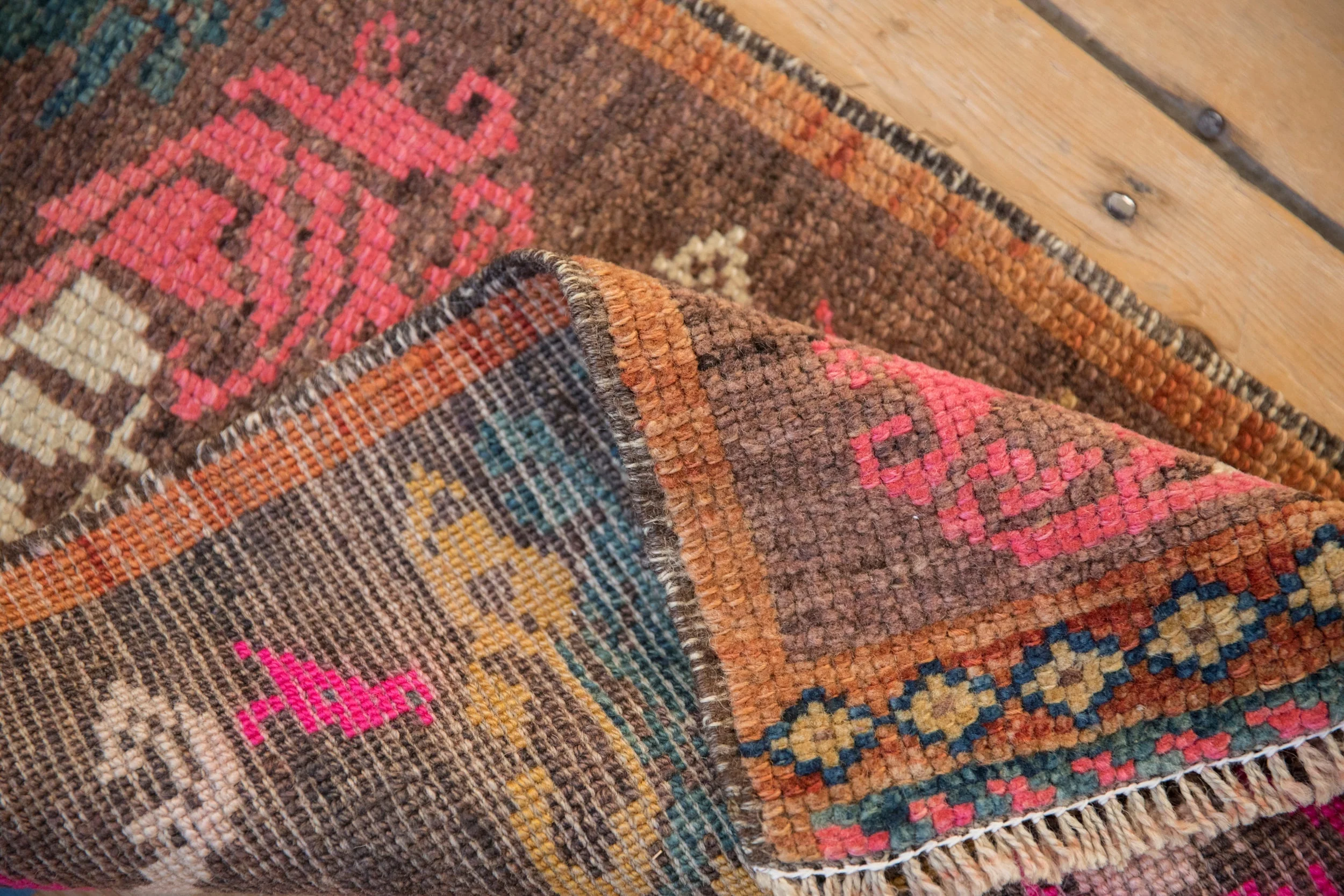 1.5x2.5 Vintage Distressed Kars Rug Mat - Image 8