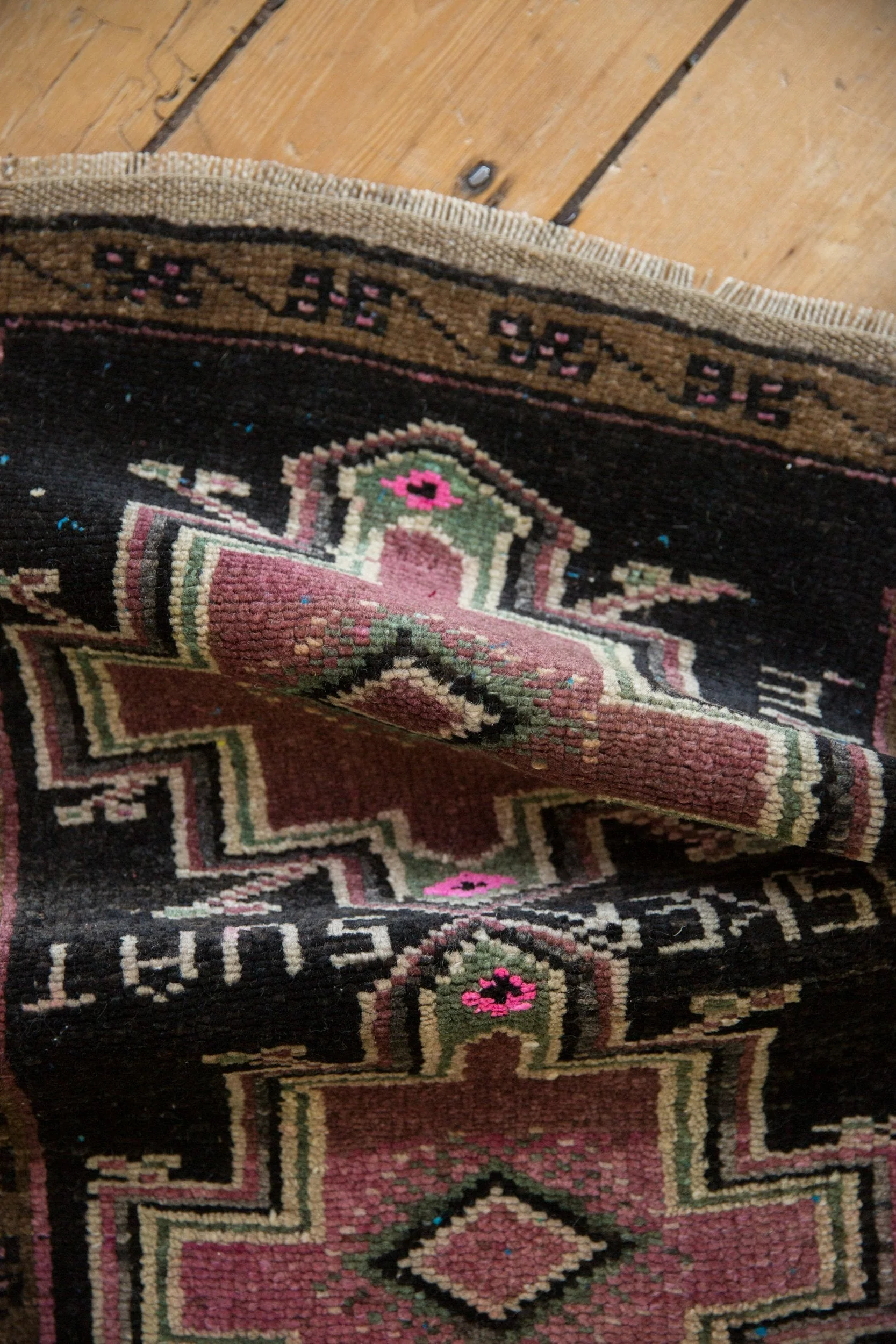 1.5x2.5 Vintage Distressed Oushak Rug Mat - Image 6