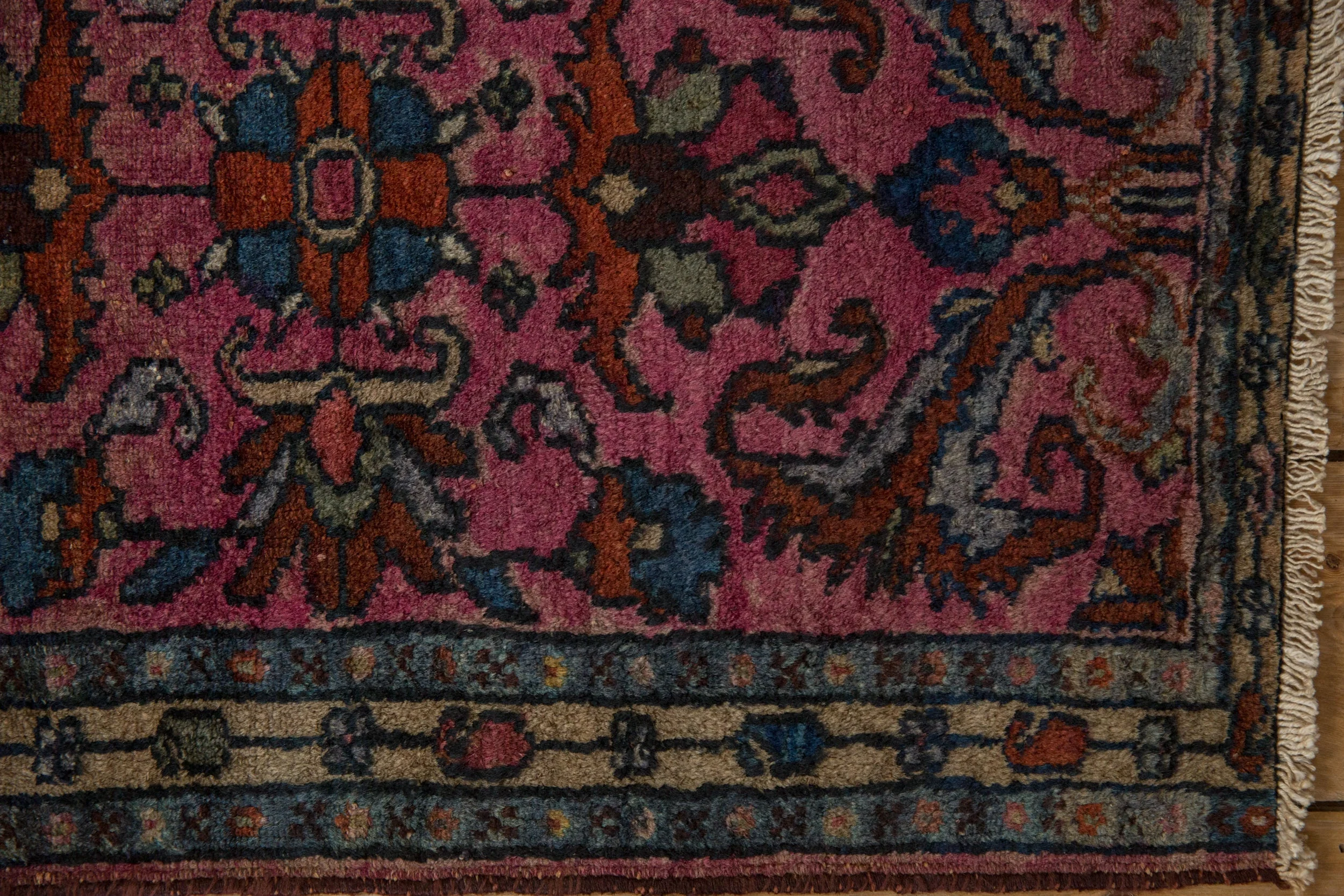 1.5x2.5 Vintage Fine Borchalou Rug Mat - Image 6