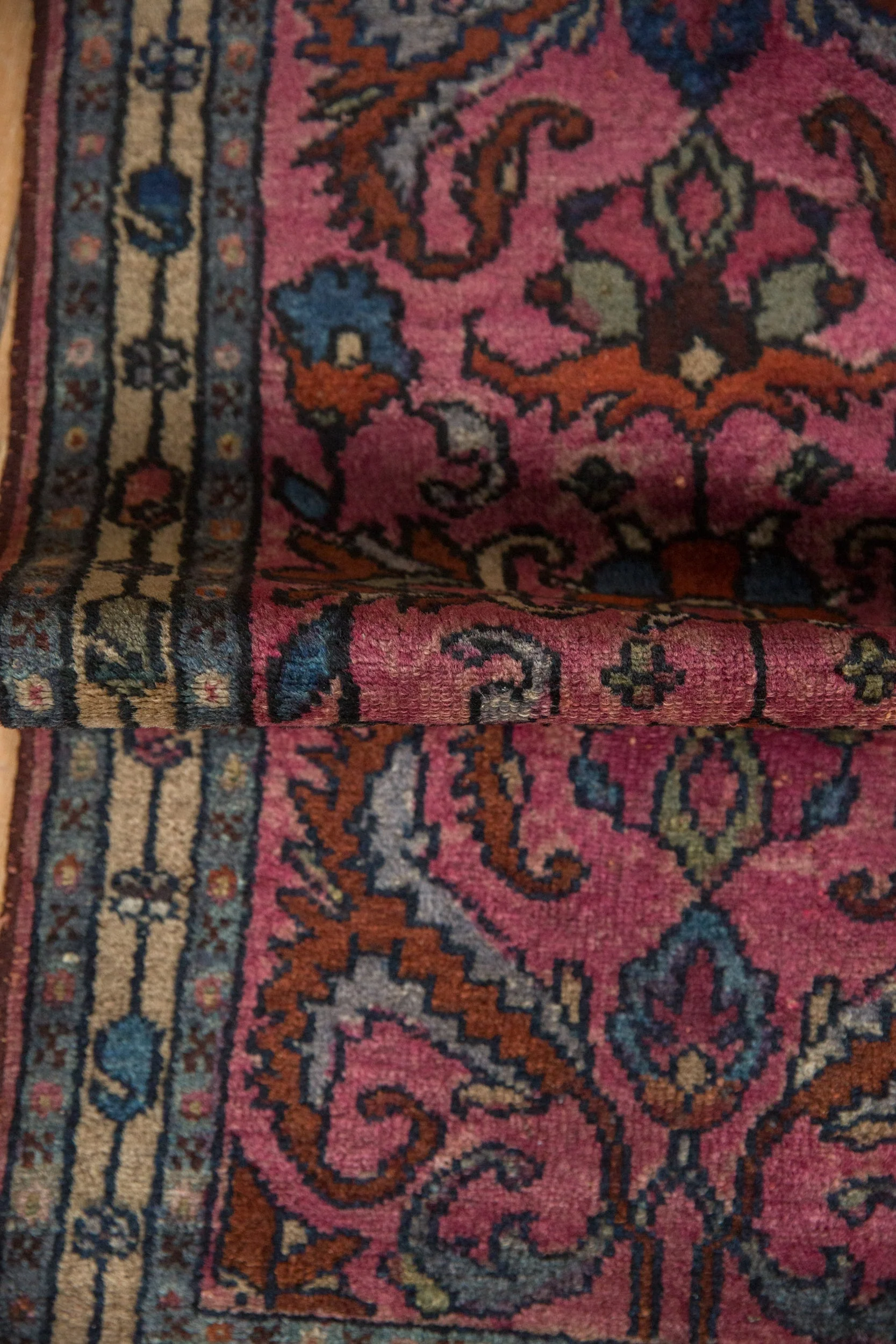 1.5x2.5 Vintage Fine Borchalou Rug Mat - Image 7
