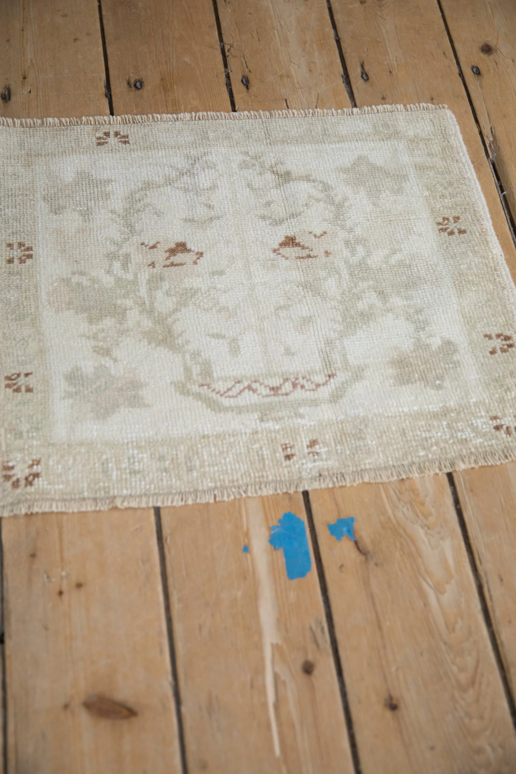 1.5x2 Vintage Distressed Oushak Square Rug Mat - Image 4