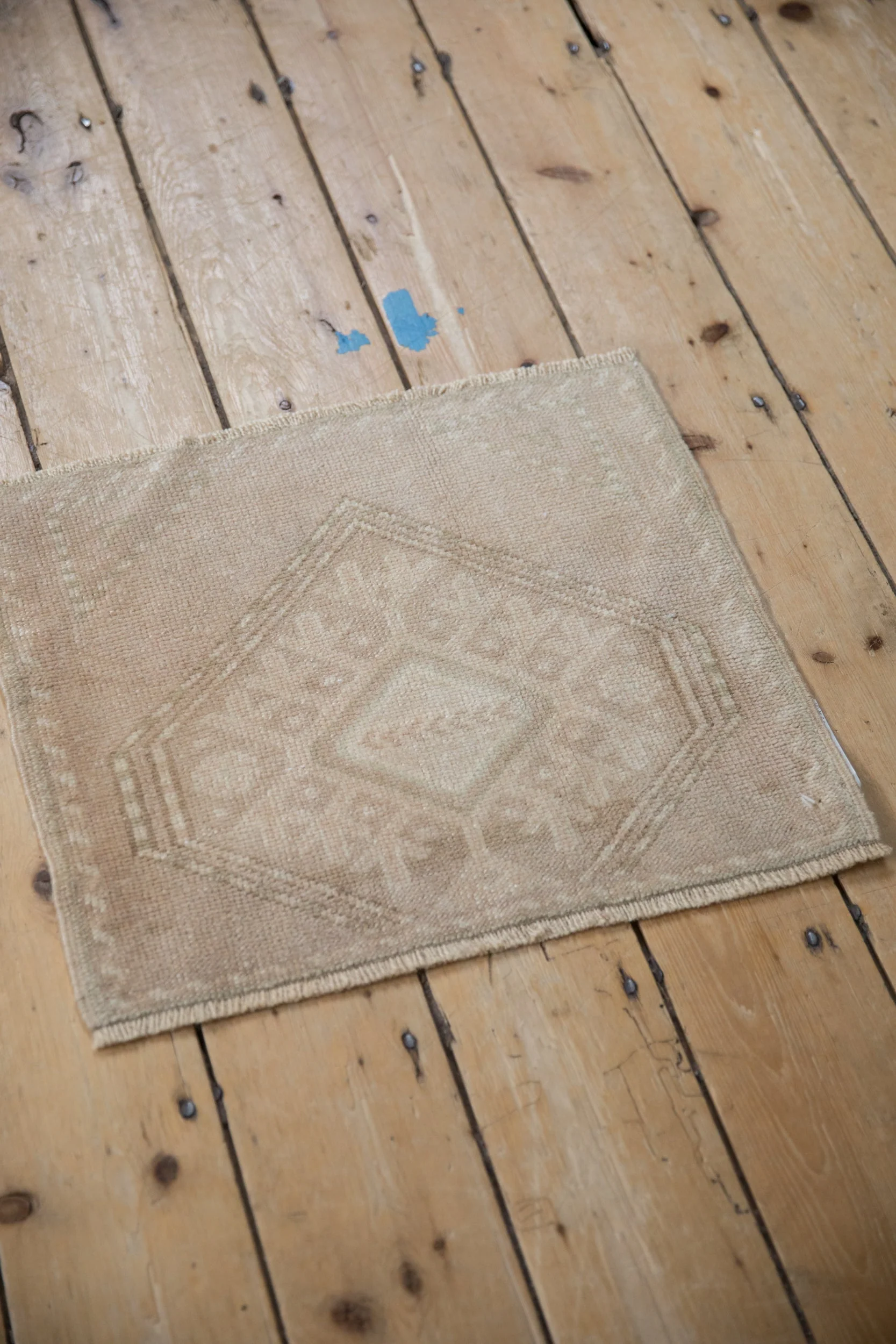 1.5x2 Vintage Distressed Oushak Square Rug Mat - Image 5