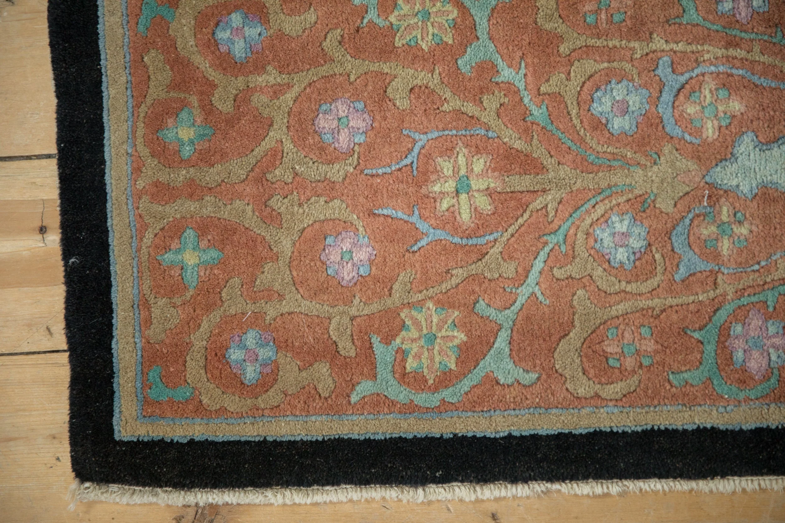 1.5x3.5 Antique Sampler Nichols Art Deco Rug Mat Runner - Image 3