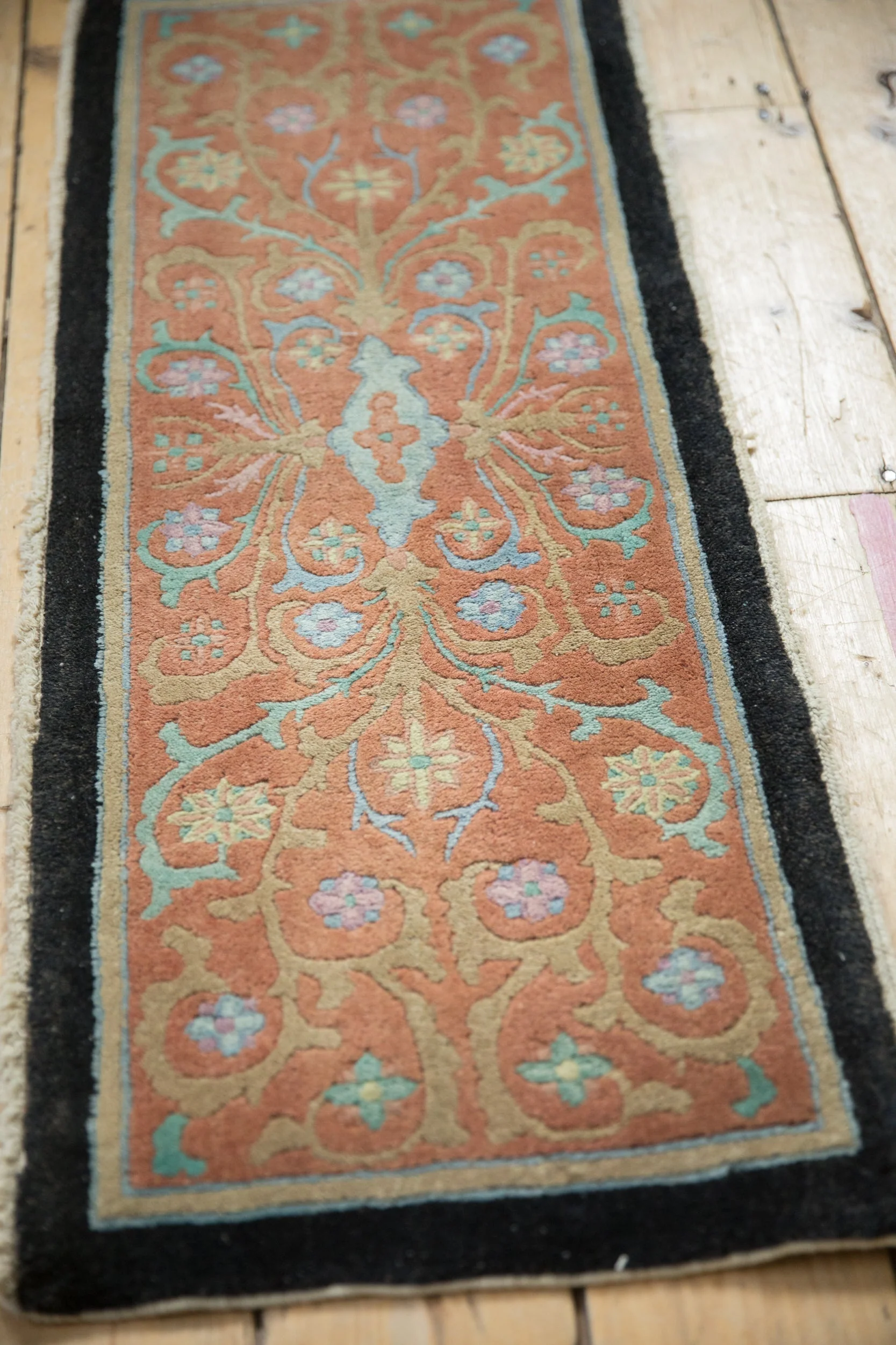 1.5x3.5 Antique Sampler Nichols Art Deco Rug Mat Runner - Image 4