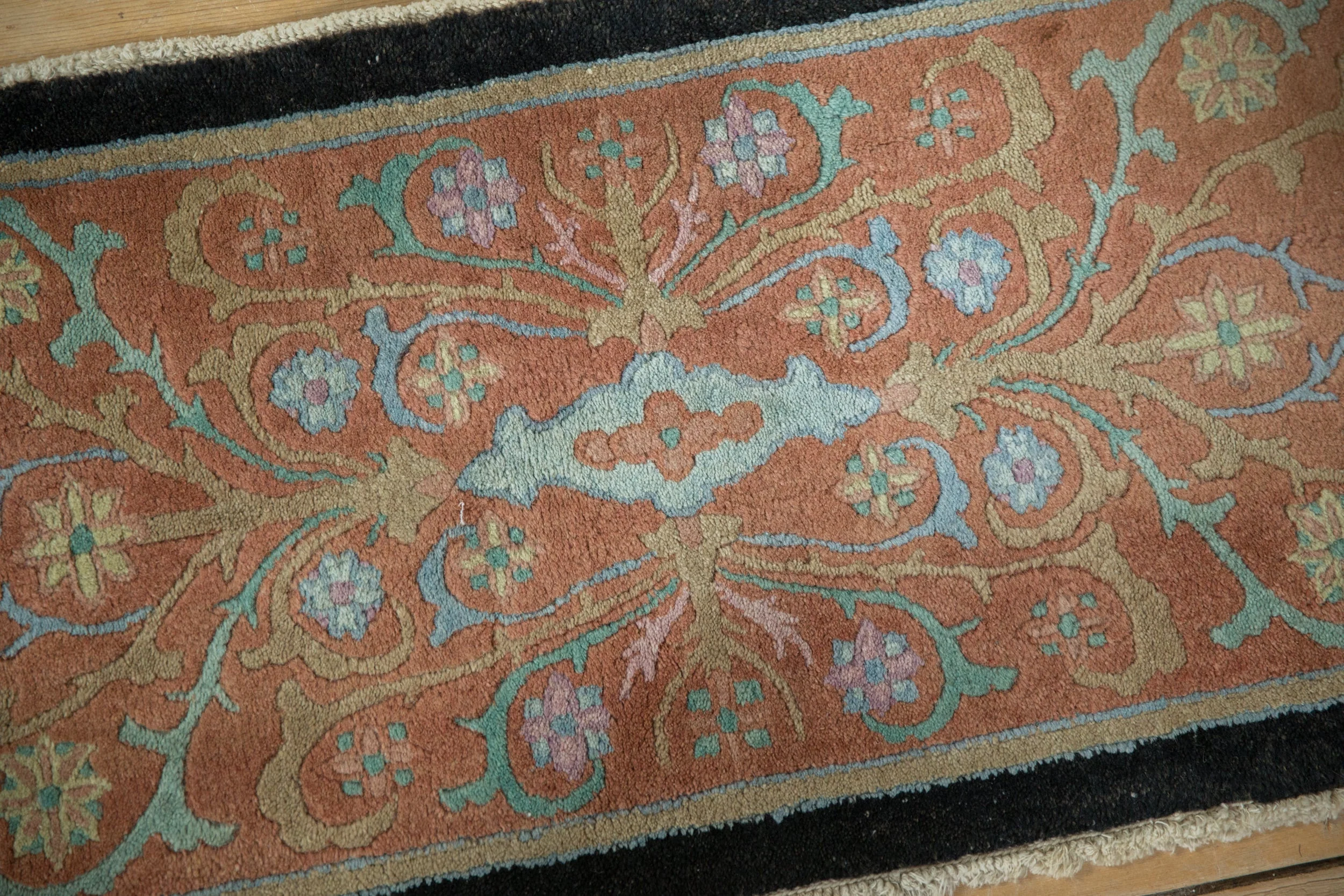 1.5x3.5 Antique Sampler Nichols Art Deco Rug Mat Runner - Image 6