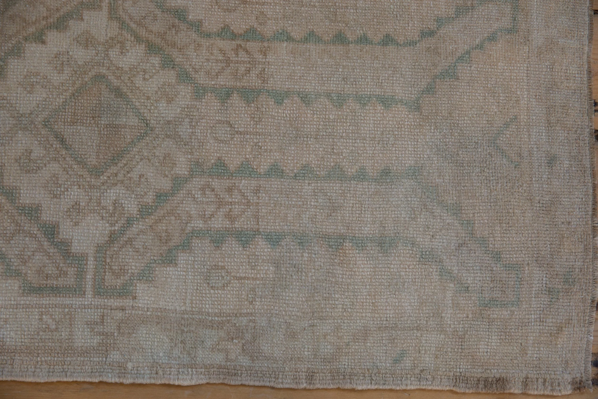 1.5x3.5 Vintage Distressed Oushak Rug Mat Runner - Image 5