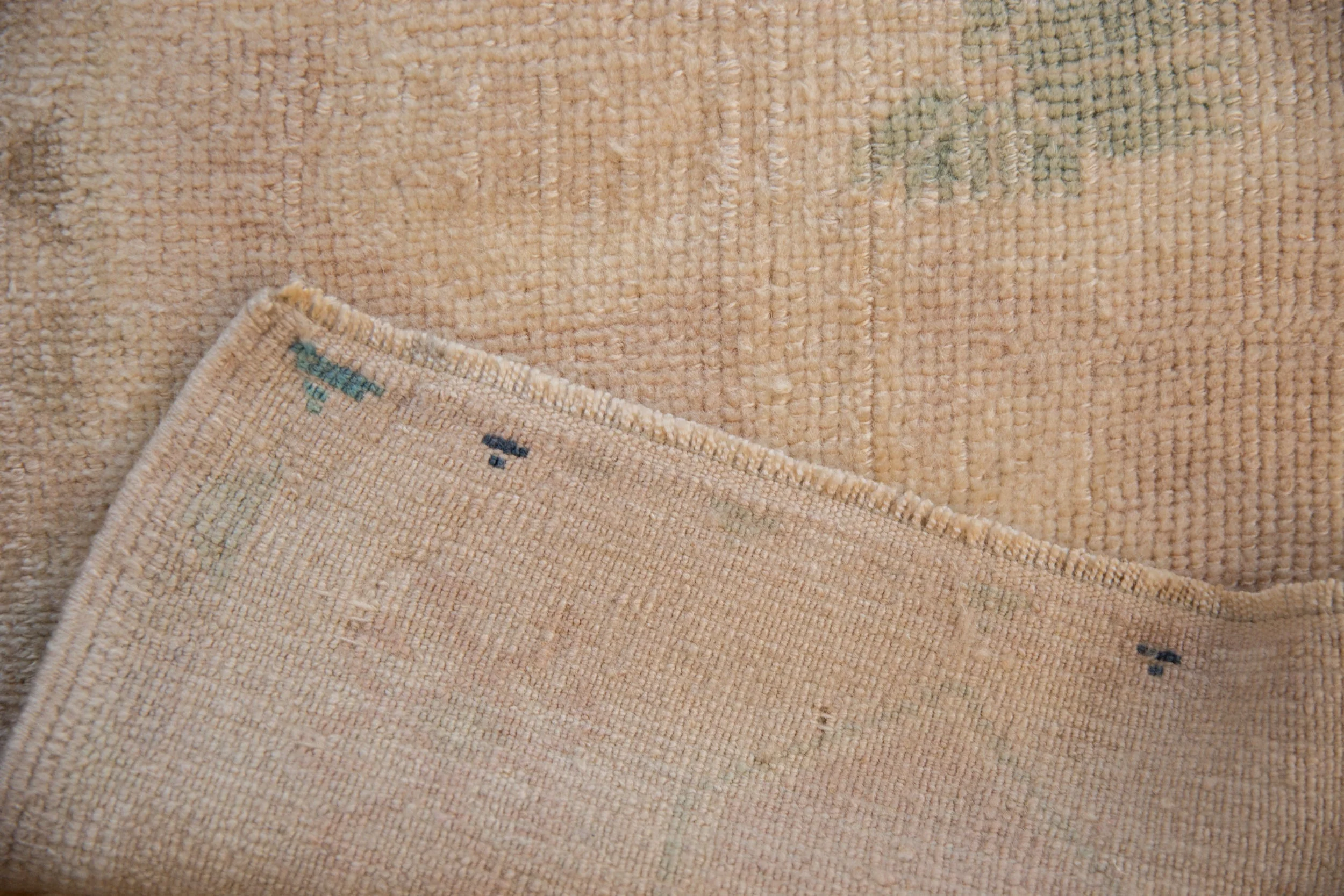 1.5x3.5 Vintage Distressed Oushak Rug Mat Runner - Image 5