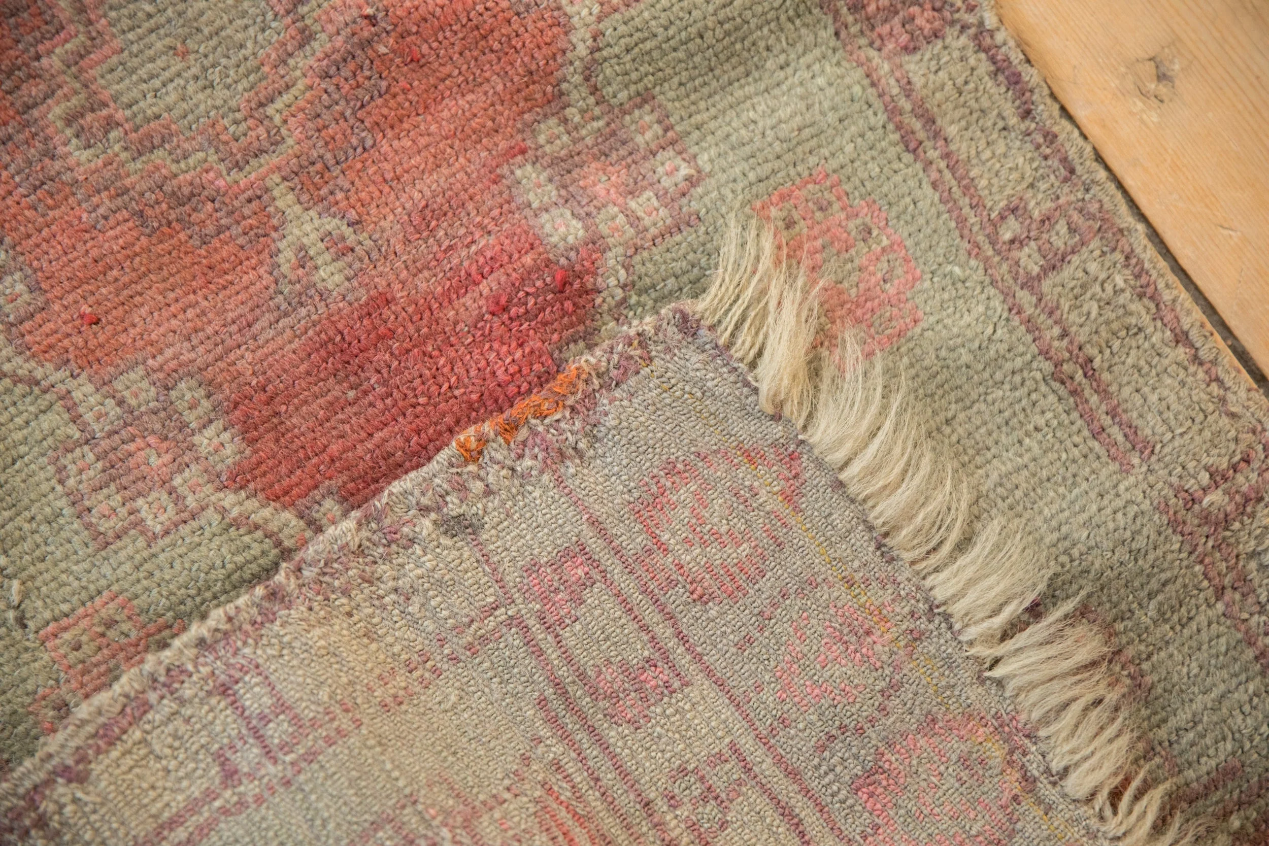 1.5x3 Antique Oushak Rug Mat - Image 10