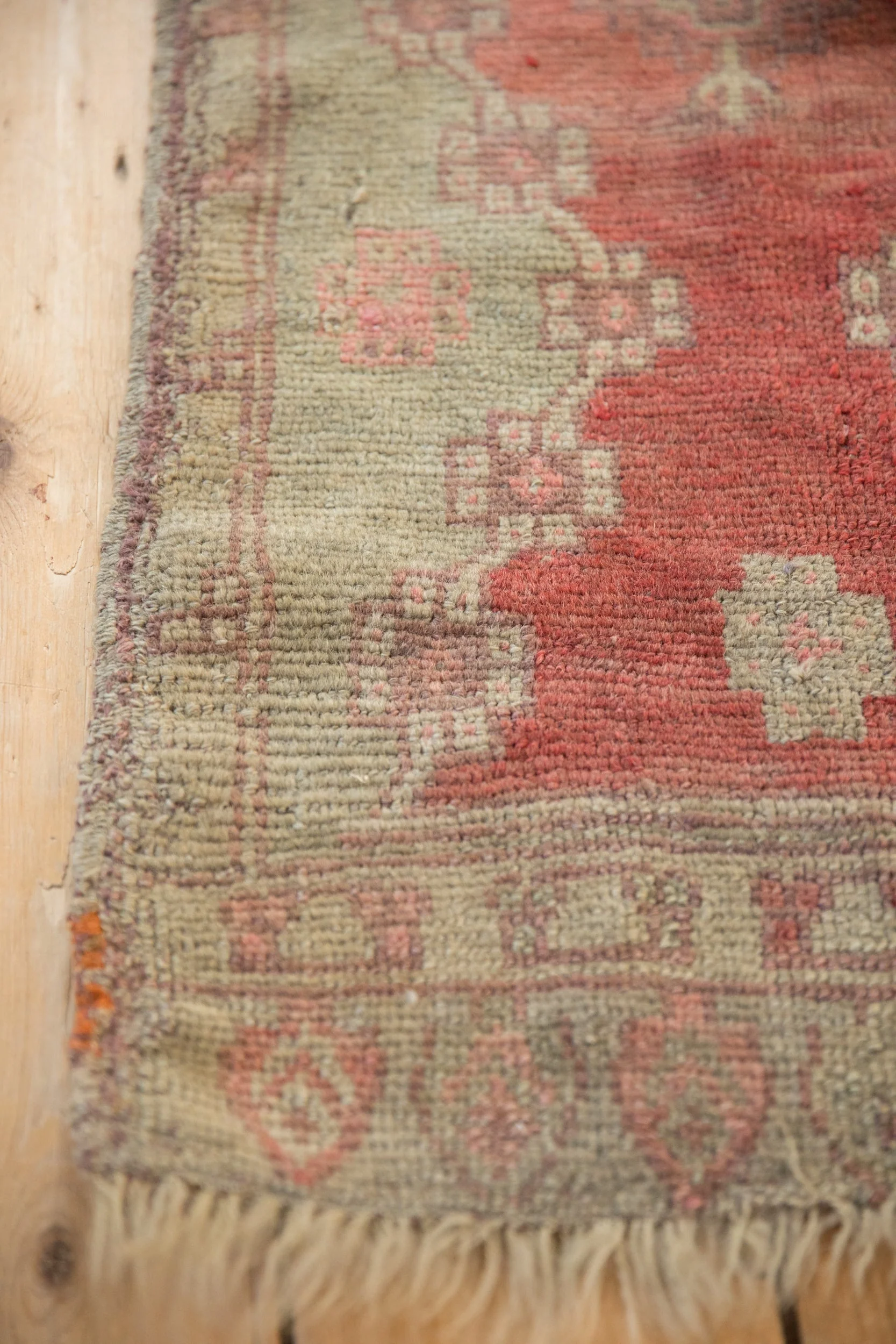 1.5x3 Antique Oushak Rug Mat - Image 8
