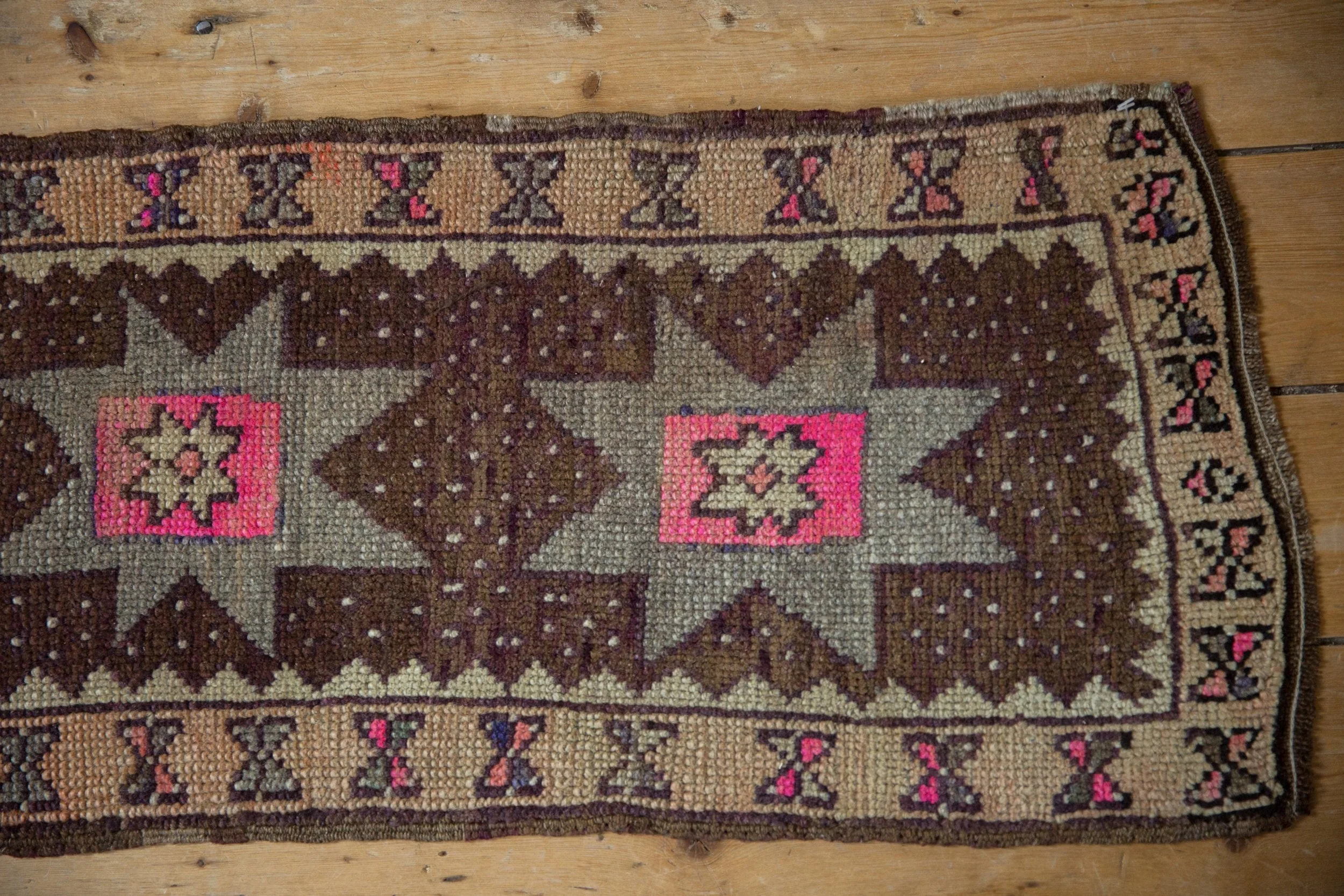 1.5x3 Vintage Distressed Oushak Rug Mat - Image 4