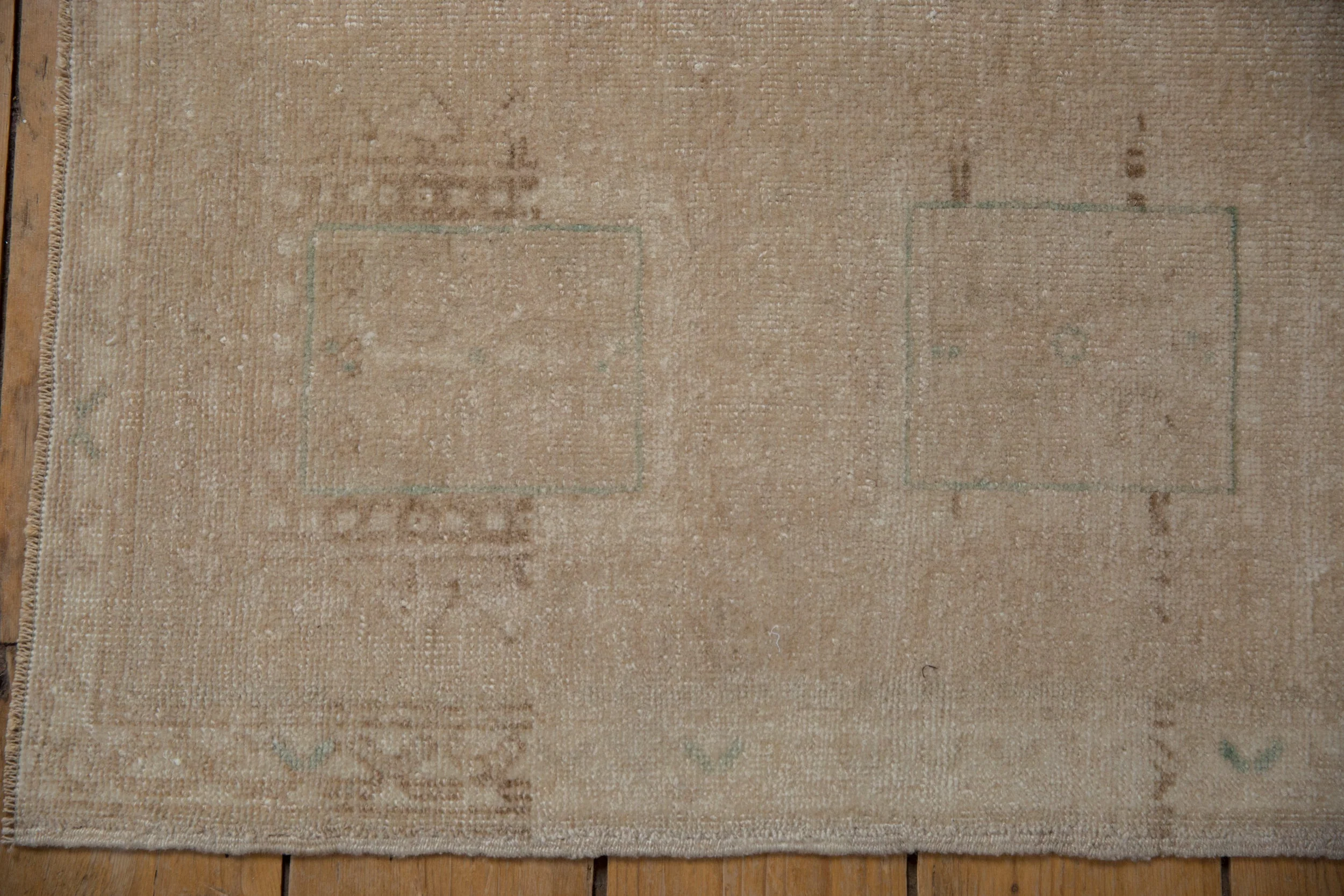 1.5x3 Vintage Distressed Oushak Rug Mat - Image 3