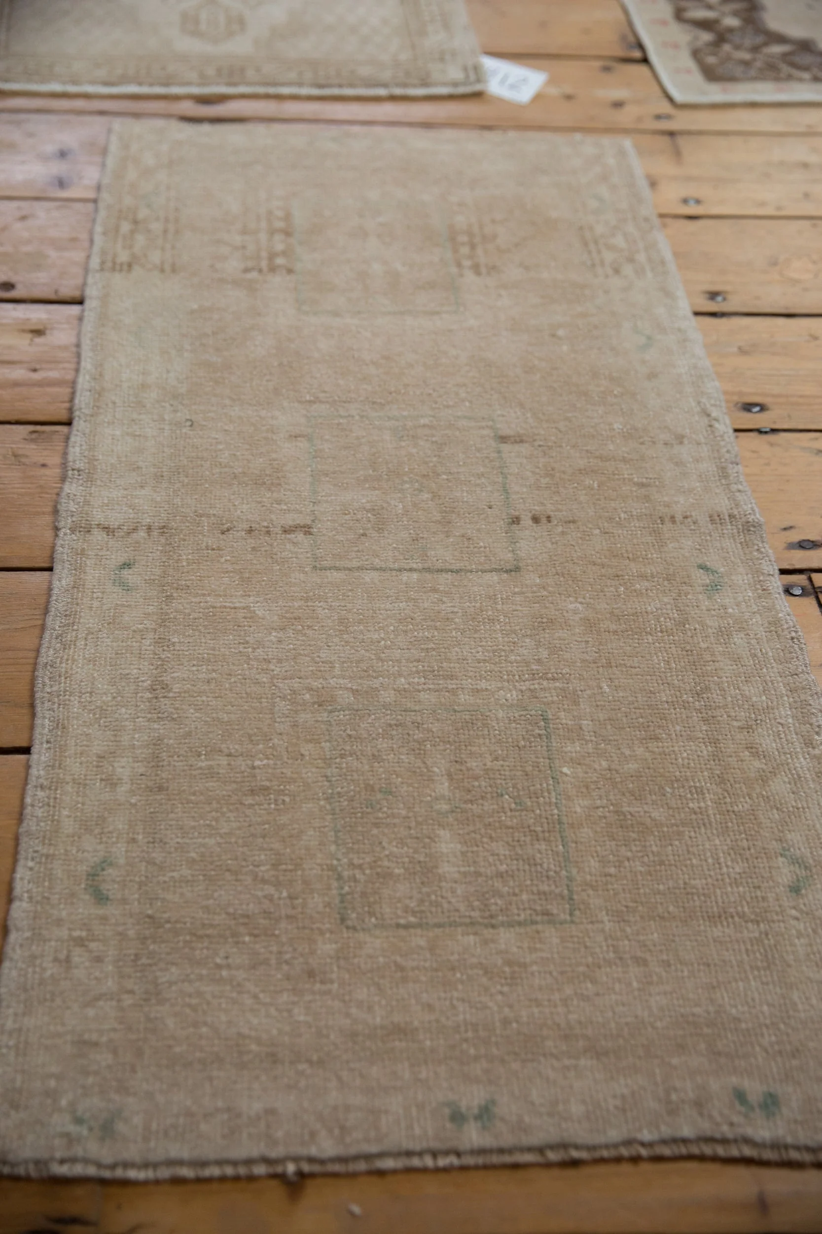 1.5x3 Vintage Distressed Oushak Rug Mat - Image 4