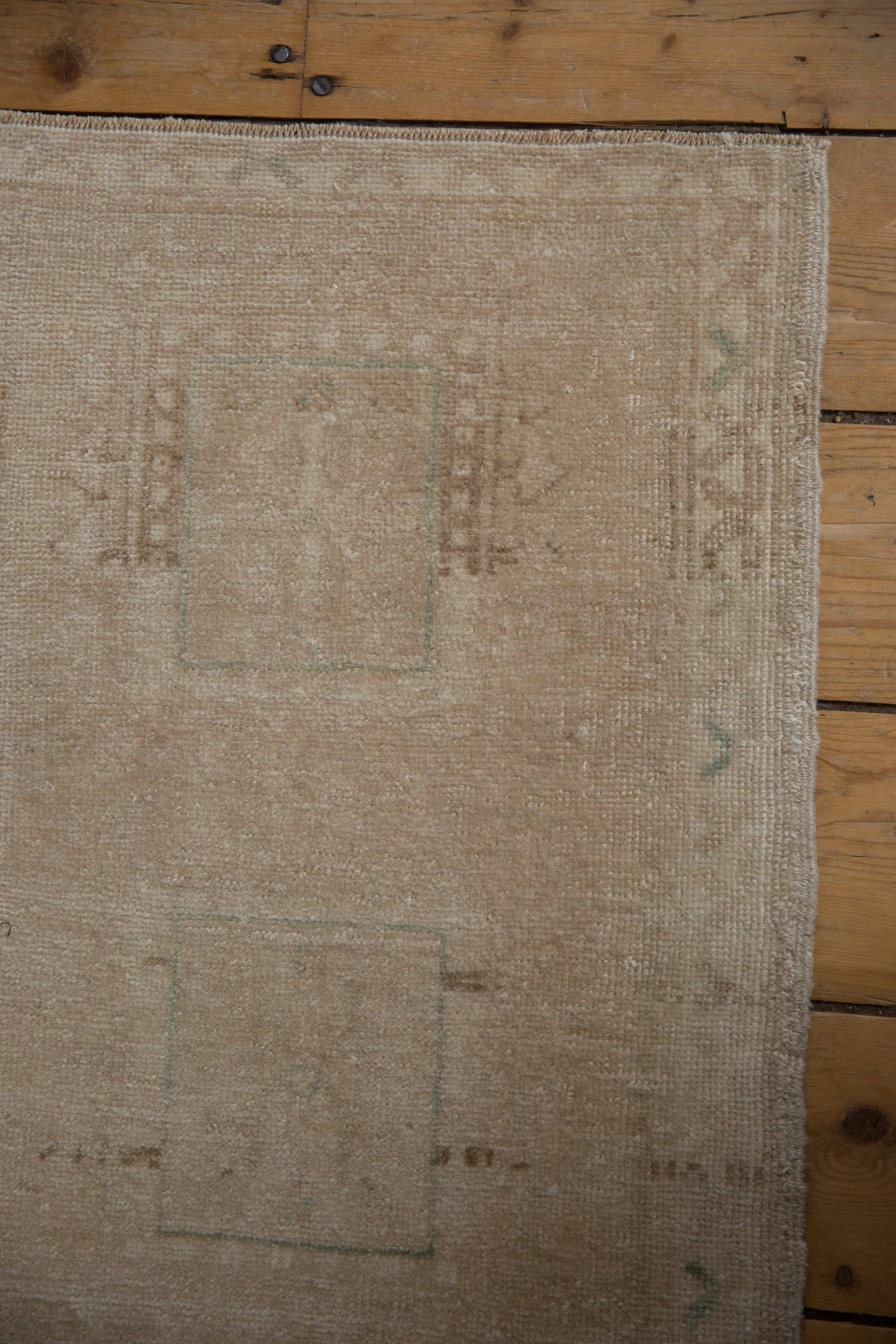 1.5x3 Vintage Distressed Oushak Rug Mat - Image 6