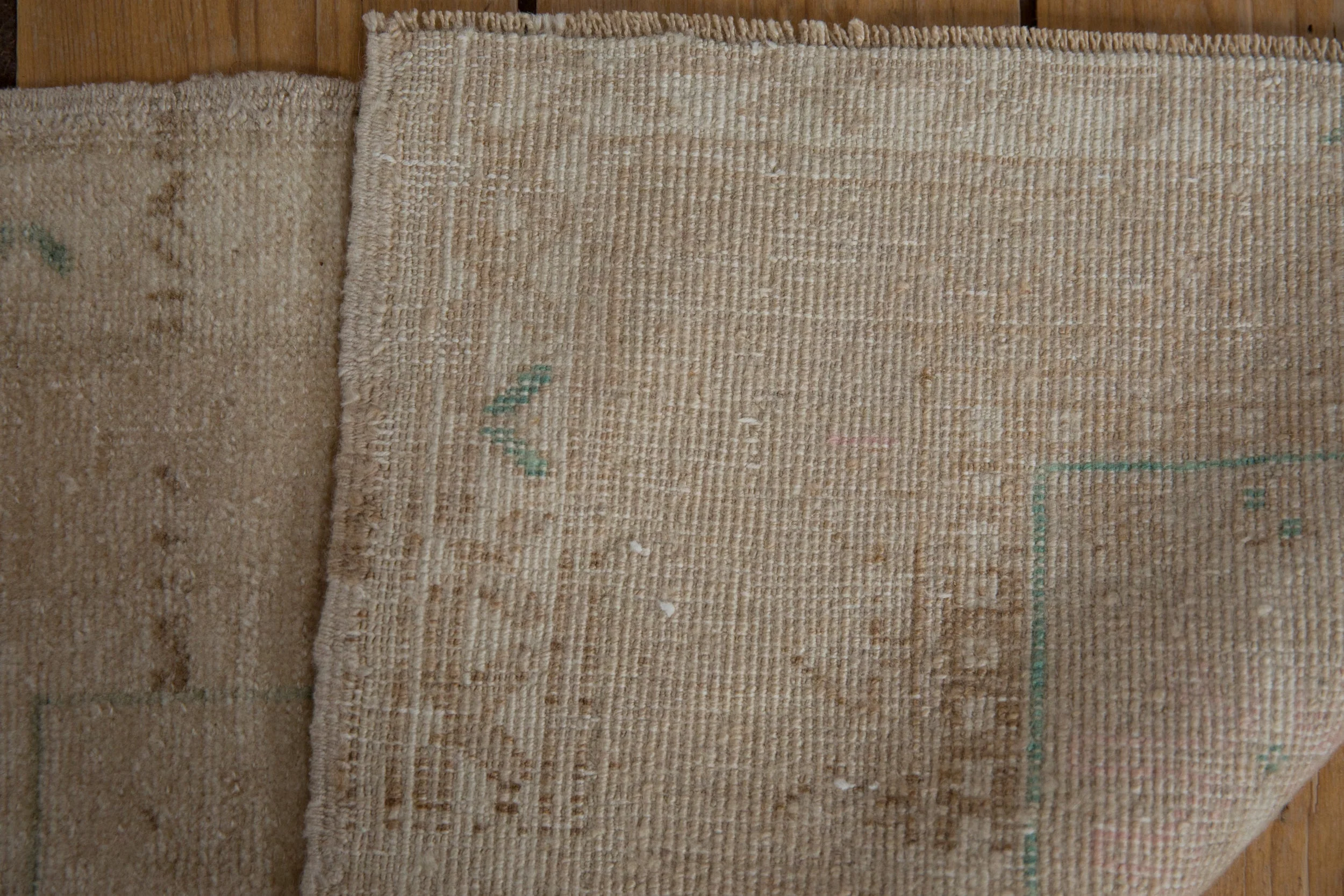 1.5x3 Vintage Distressed Oushak Rug Mat - Image 7