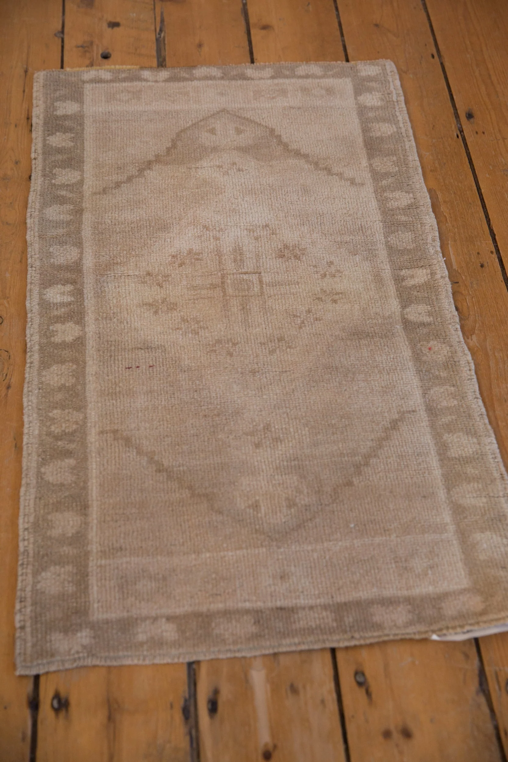 1.5x3 Vintage Distressed Oushak Rug Mat - Image 3