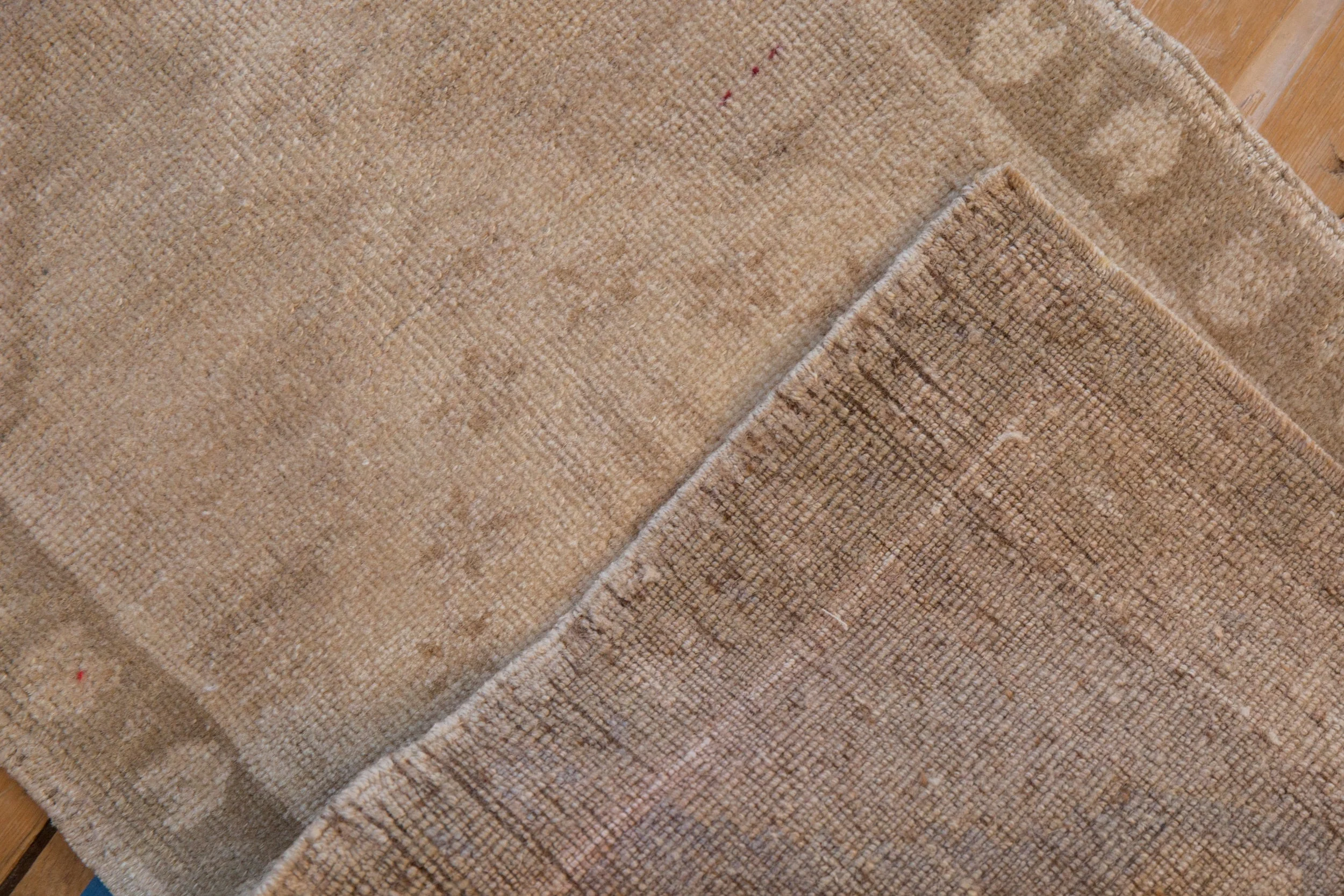 1.5x3 Vintage Distressed Oushak Rug Mat - Image 5