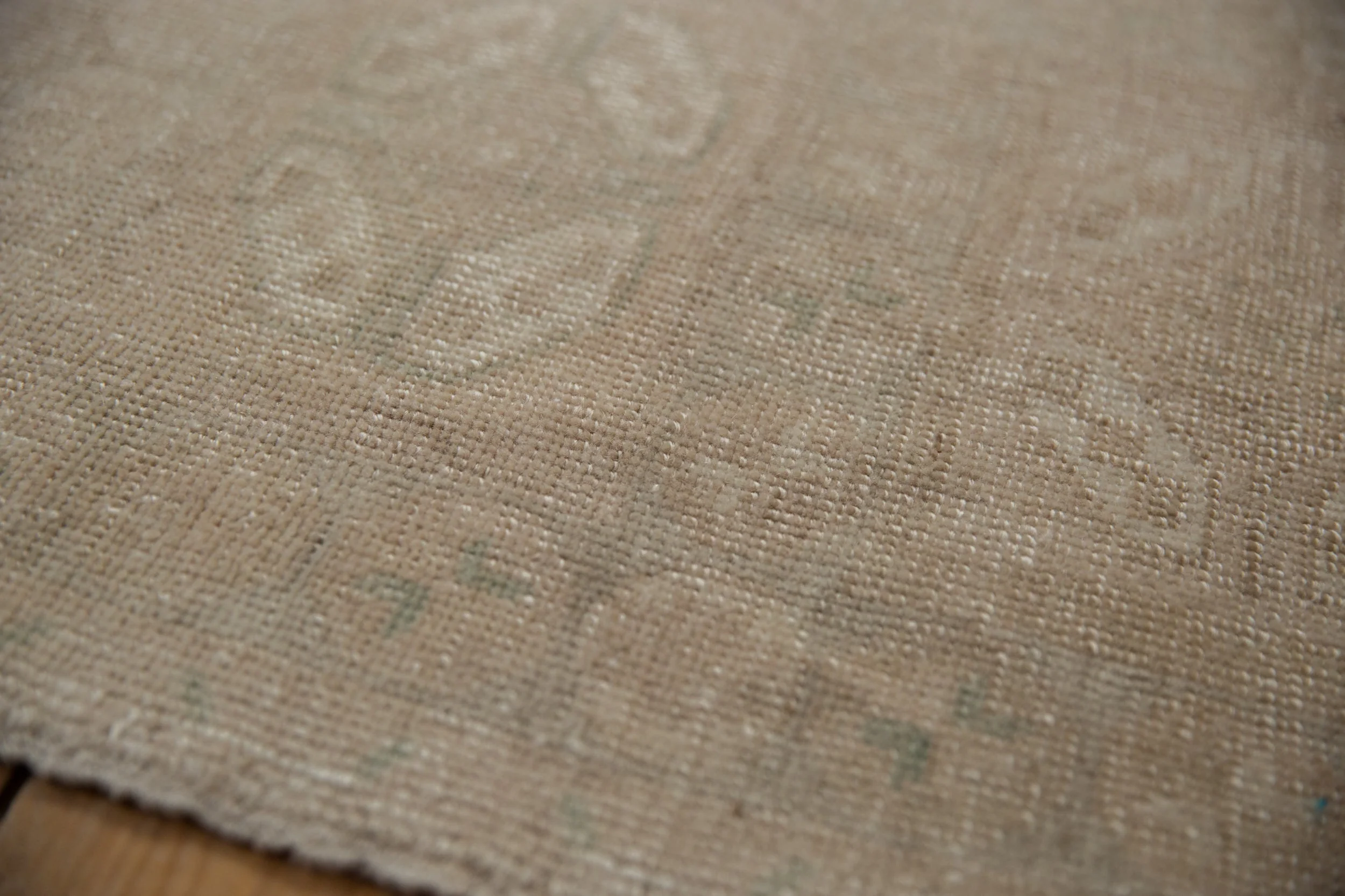 1.5x3 Vintage Distressed Oushak Rug Mat - Image 3