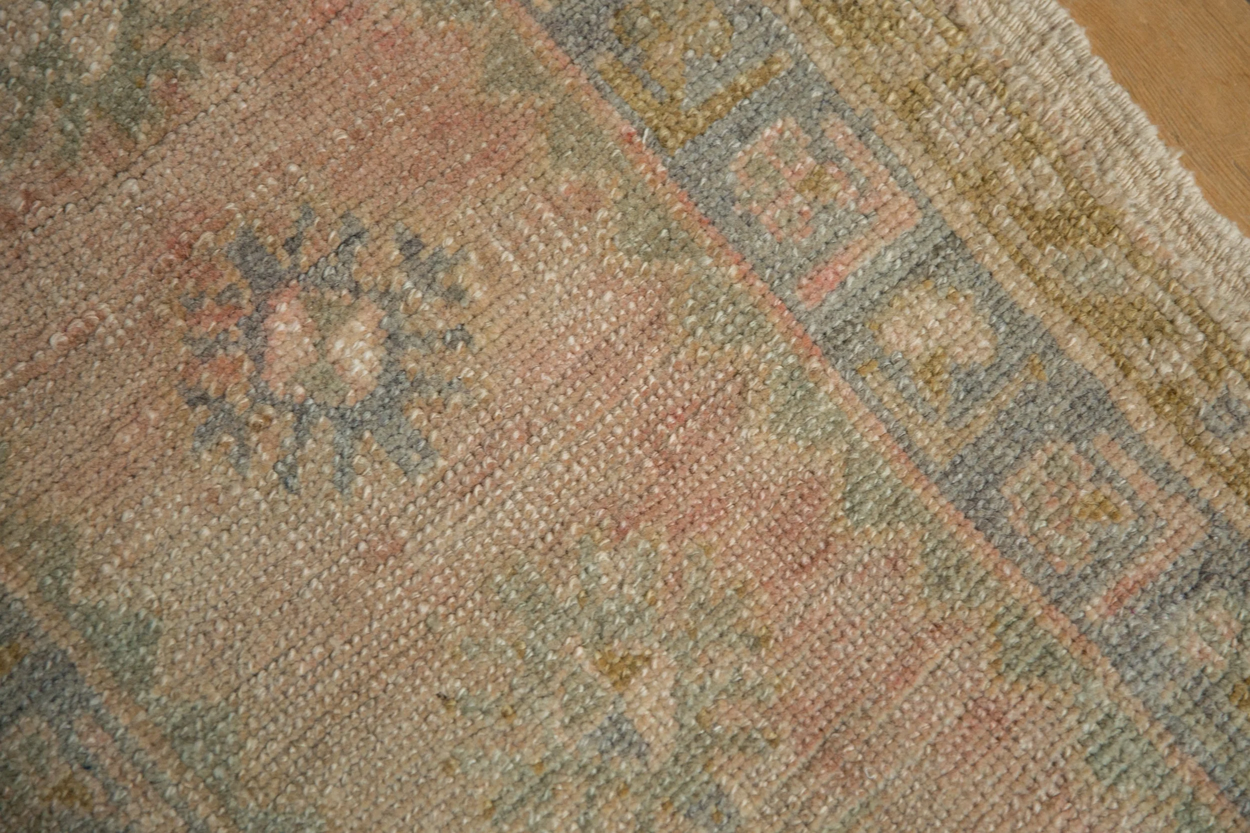 1.5x3 Vintage Distressed Oushak Rug Mat - Image 5