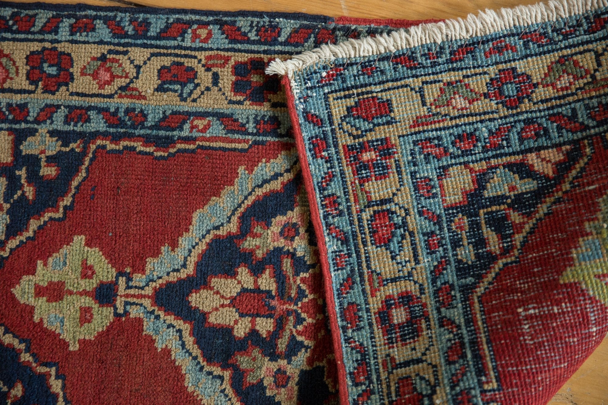 1.5x3 Vintage Heriz Rug Mat - Image 7