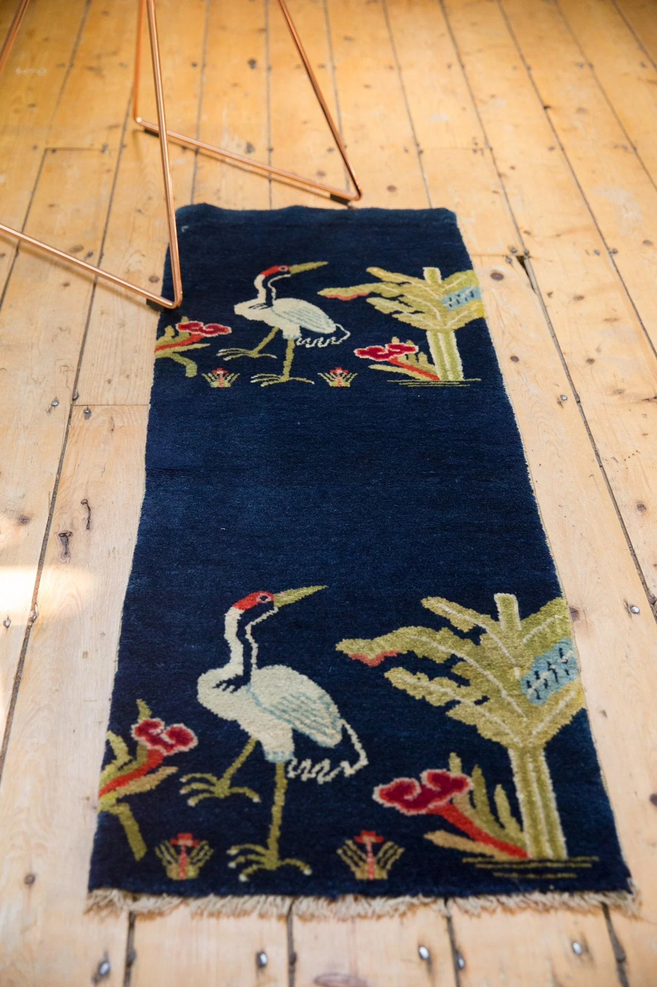 1.5x4.5 Vintage Peking Rug Mat Runner - Image 3