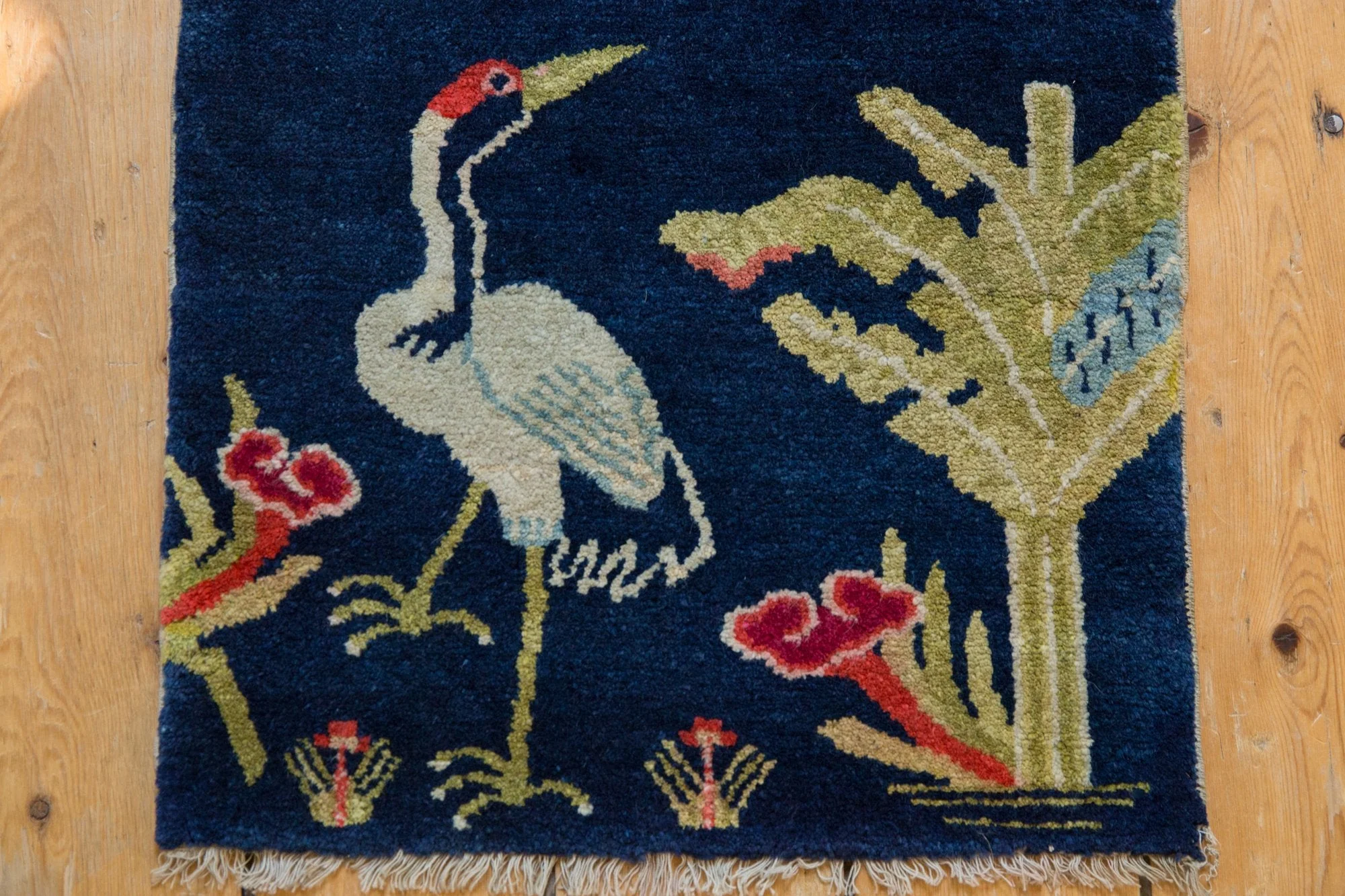 1.5x4.5 Vintage Peking Rug Mat Runner - Image 4