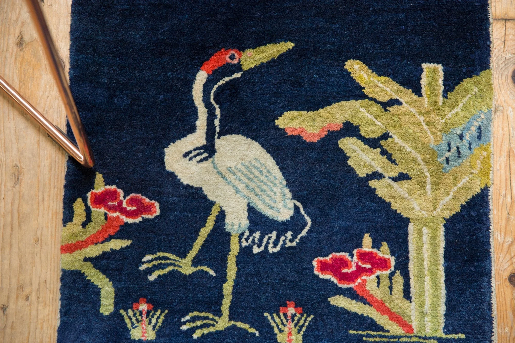 1.5x4.5 Vintage Peking Rug Mat Runner - Image 6