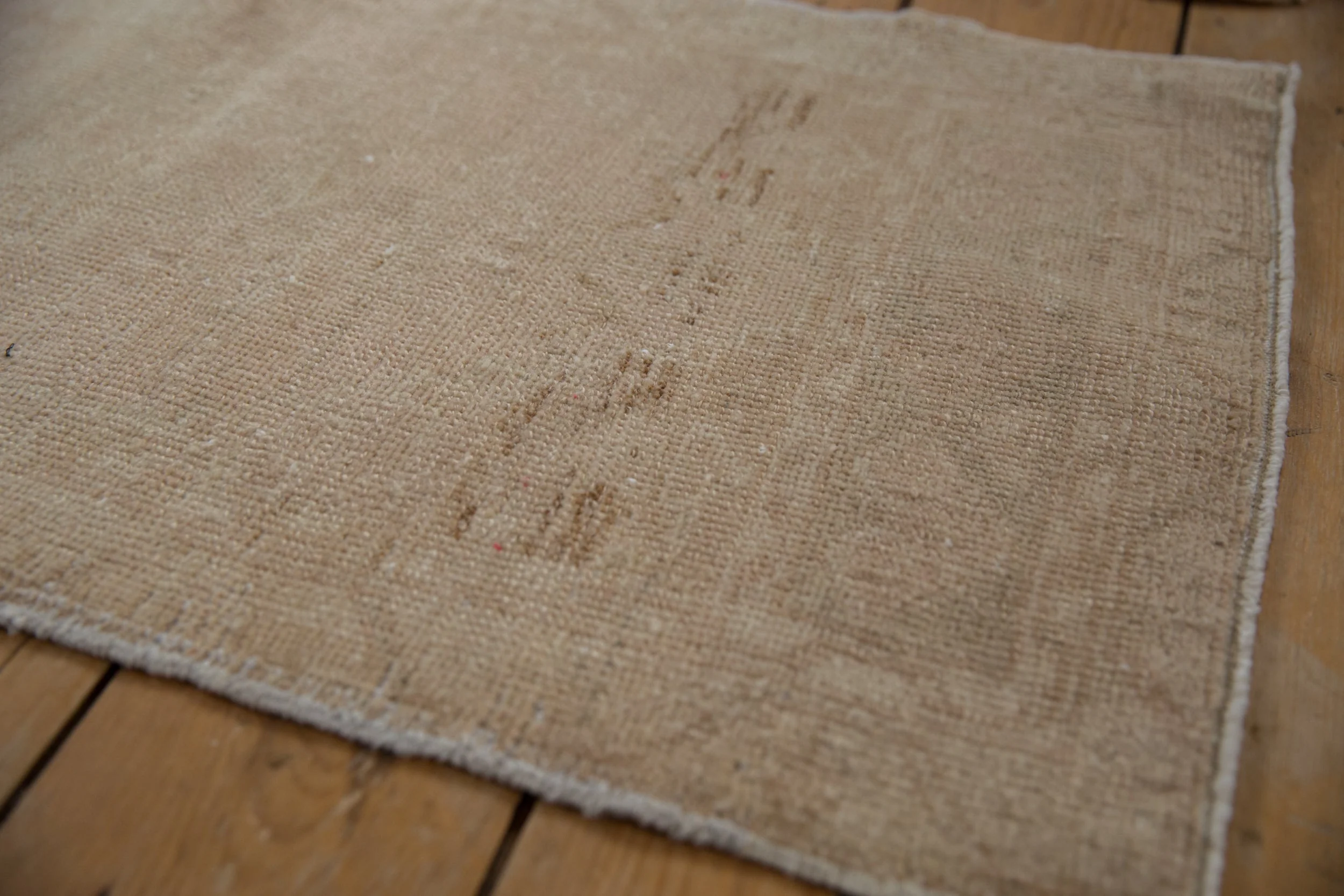 1.5x4 Vintage Distressed Oushak Rug Mat Runner - Image 3