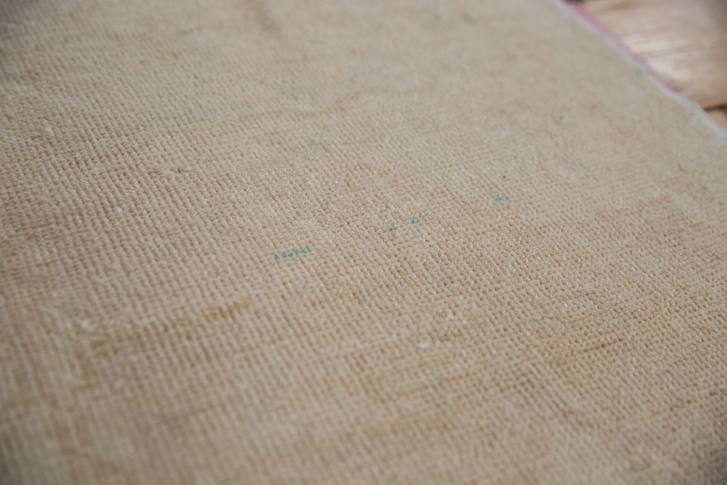 1.5x4 Vintage Distressed Oushak Rug Mat Runner - Image 9