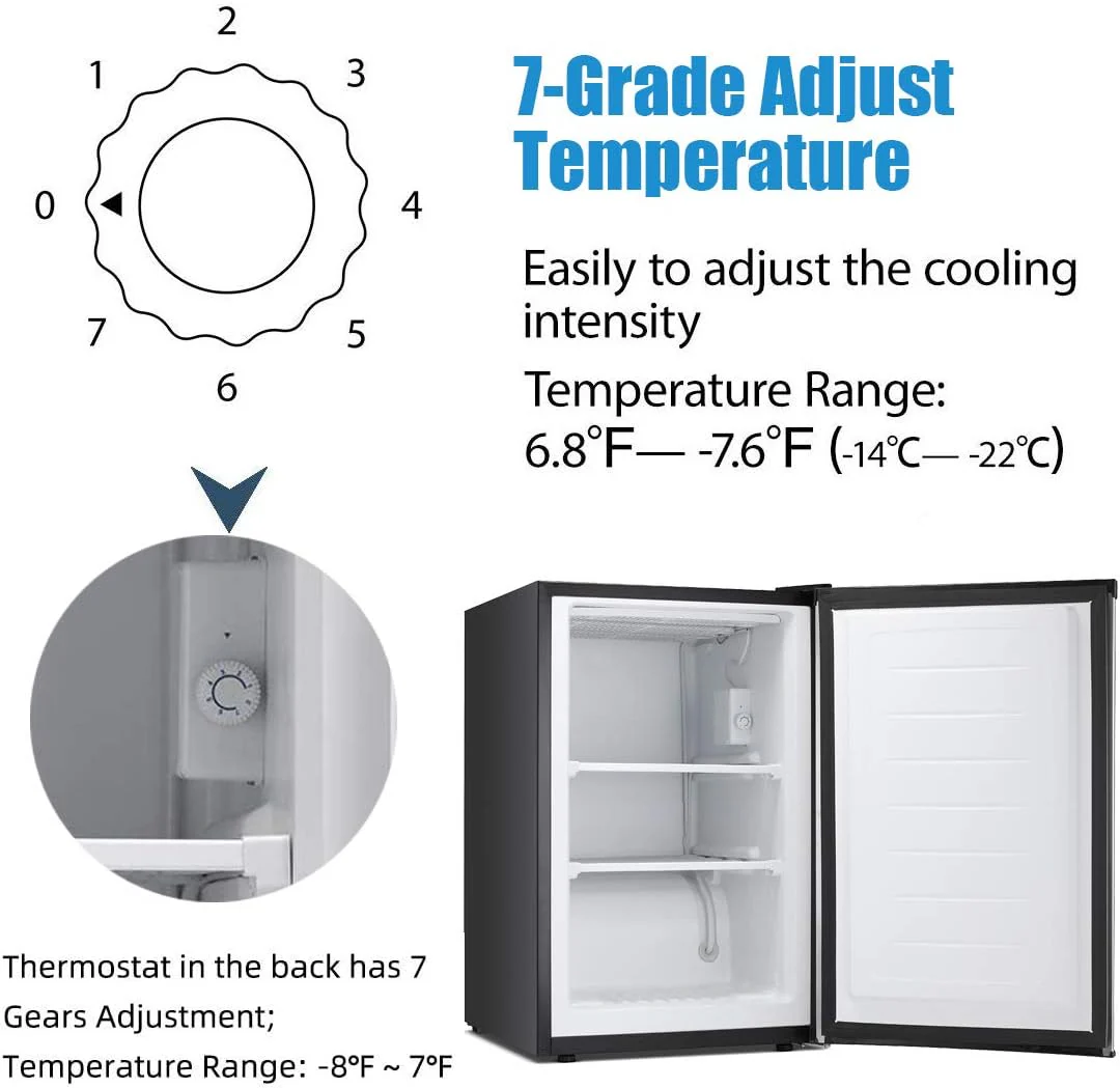 2.6\3.2 cu. ft Mini Fridge with Freezer - Image 39