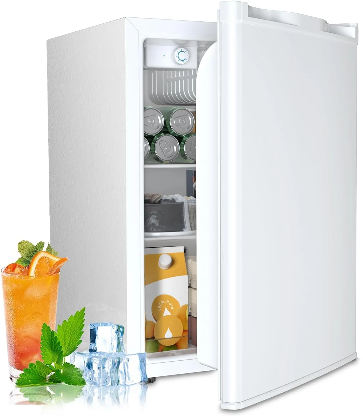 2.6\3.2 cu. ft Mini Fridge with Freezer - Image 43