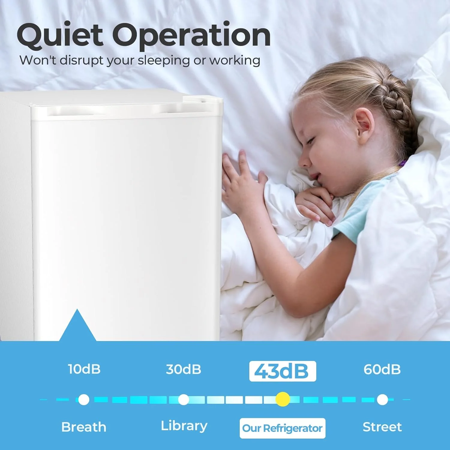 2.6\3.2 cu. ft Mini Fridge with Freezer - Image 46