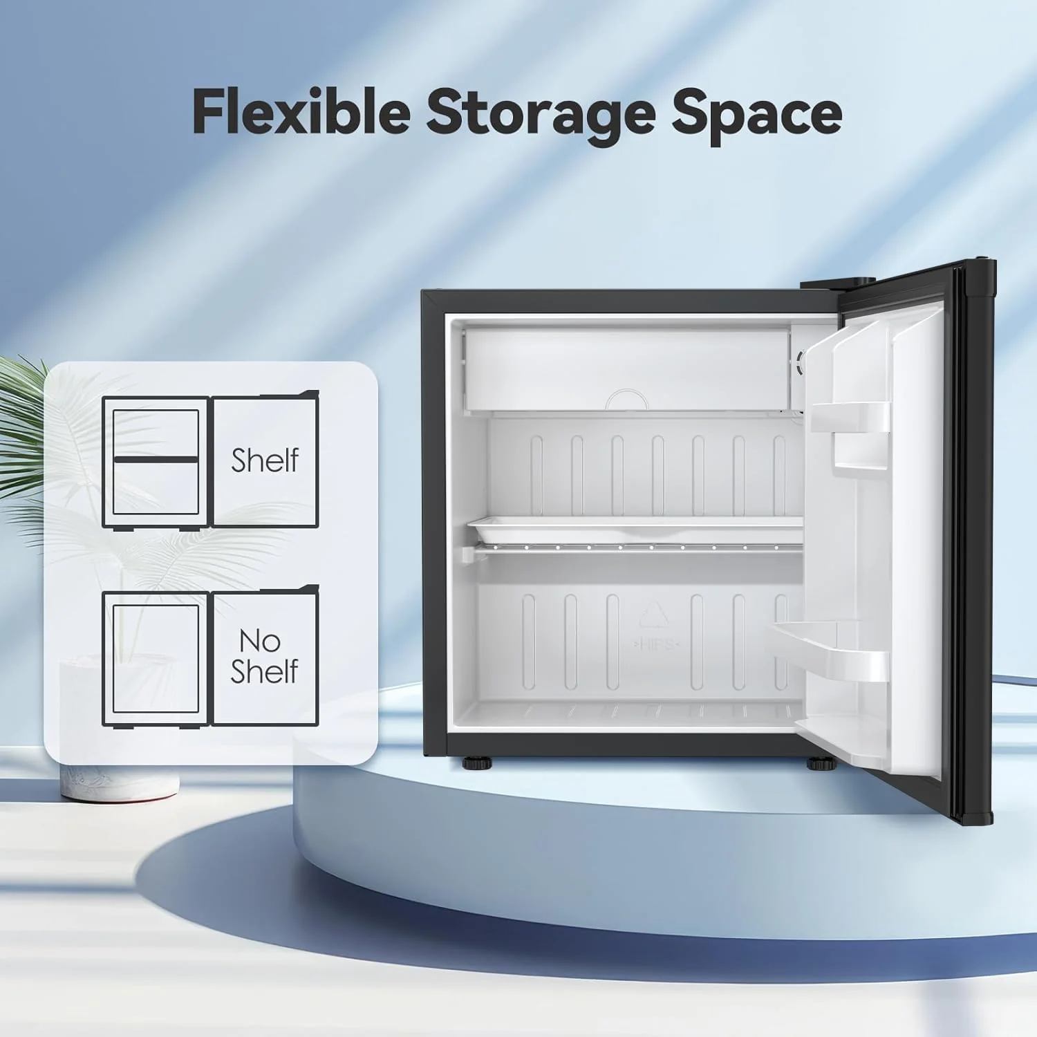 2.6\3.2 cu. ft Mini Fridge with Freezer - Image 6