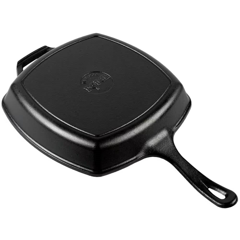 10.5-inch Square Cast Iron Skillet Frying Pan - Made in USA - Image 3