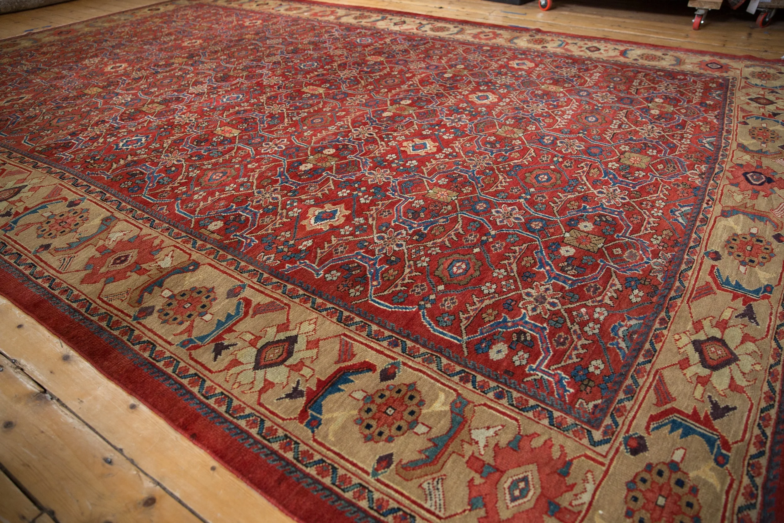 10.5x14.5 Vintage Mahal Carpet - Image 6