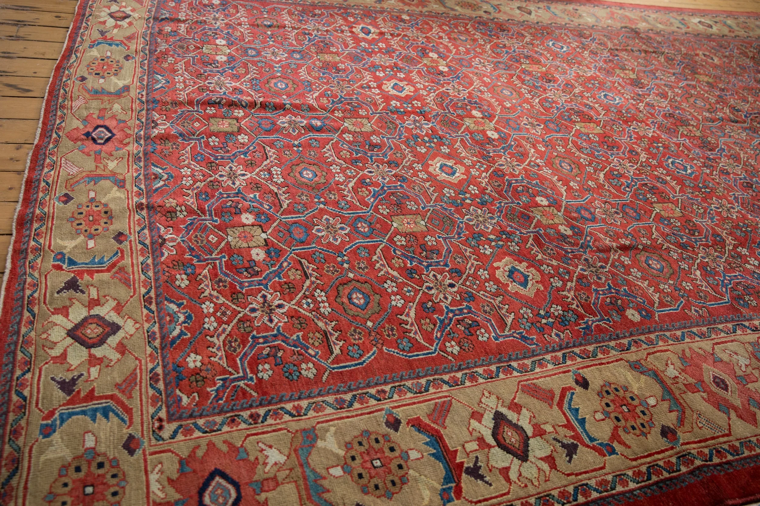10.5x14.5 Vintage Mahal Carpet - Image 8