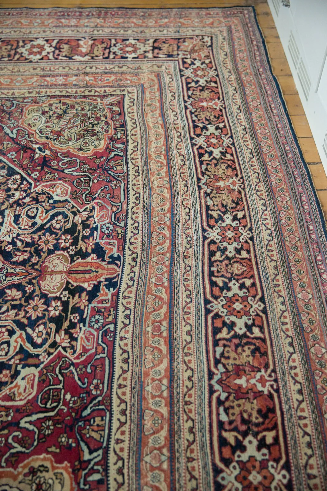 10.5x16.5 Antique Kermanshah Carpet - Image 13