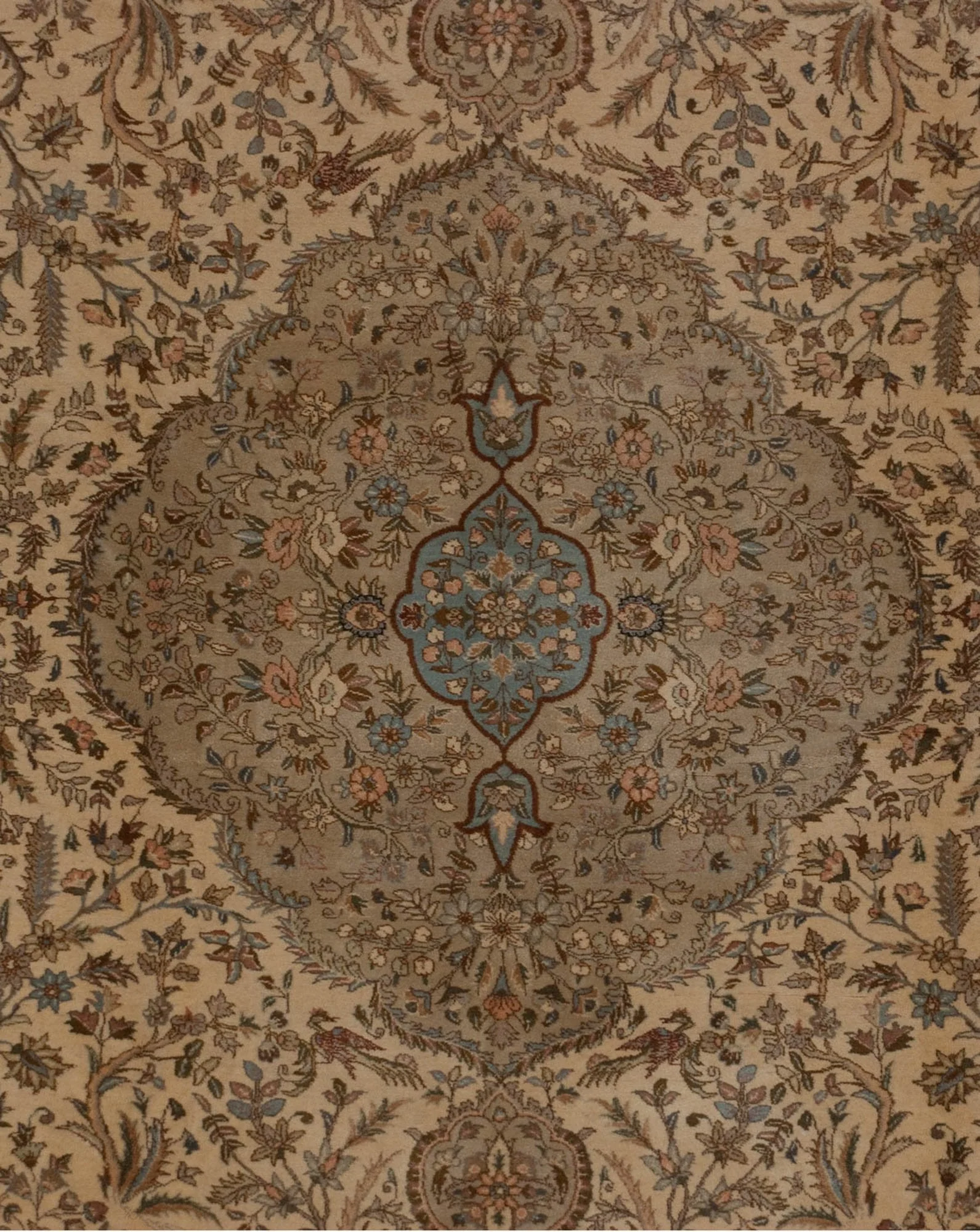 10.5x16 Vintage Tabriz Carpet - Image 5
