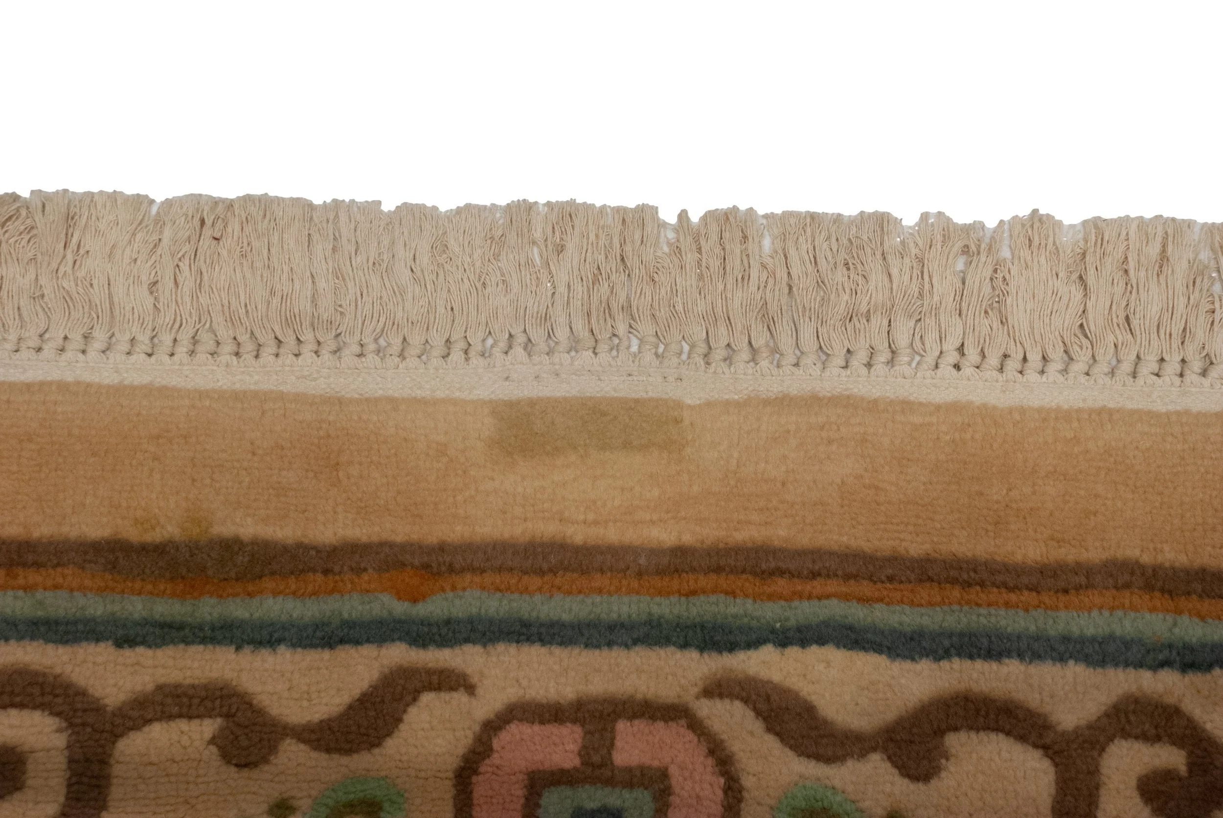 10.5x17.5 Vintage Japanese Peking Design Carpet - Image 7