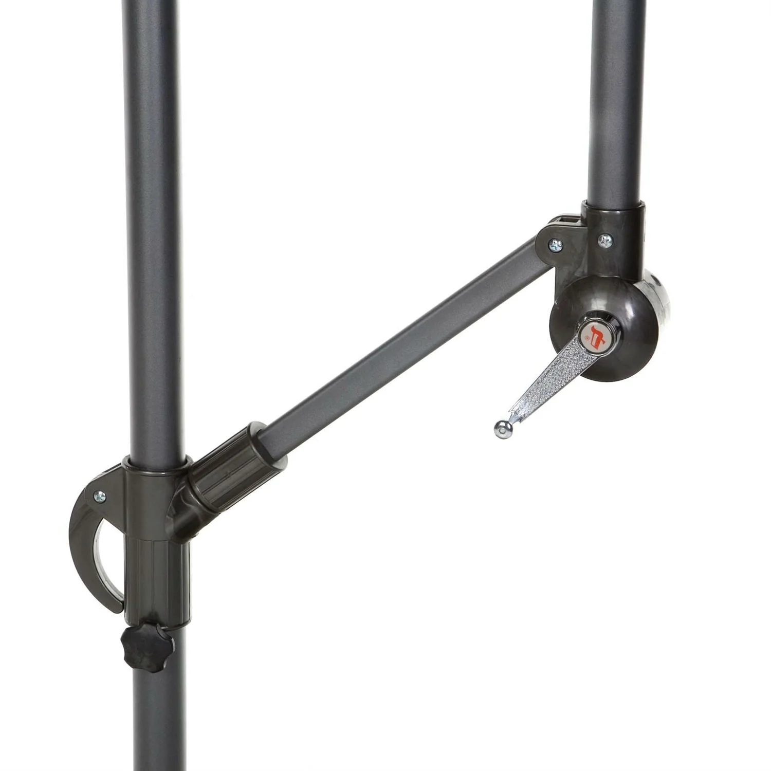 10 Foot Mocha Offset Patio Canopy Umbrella Rotates 360 Degrees - Image 3