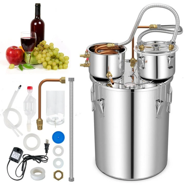 10 Gallon Stainless Steel Alcohol Still Fermenting / Distilling Kit - Image 2