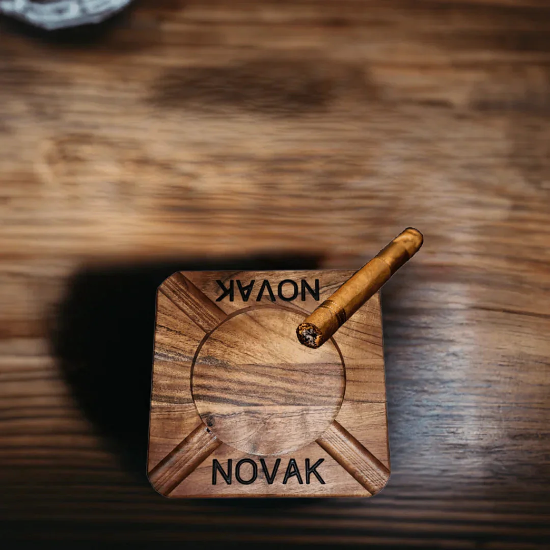 10 inch personalized Cigar ashtray - Image 4